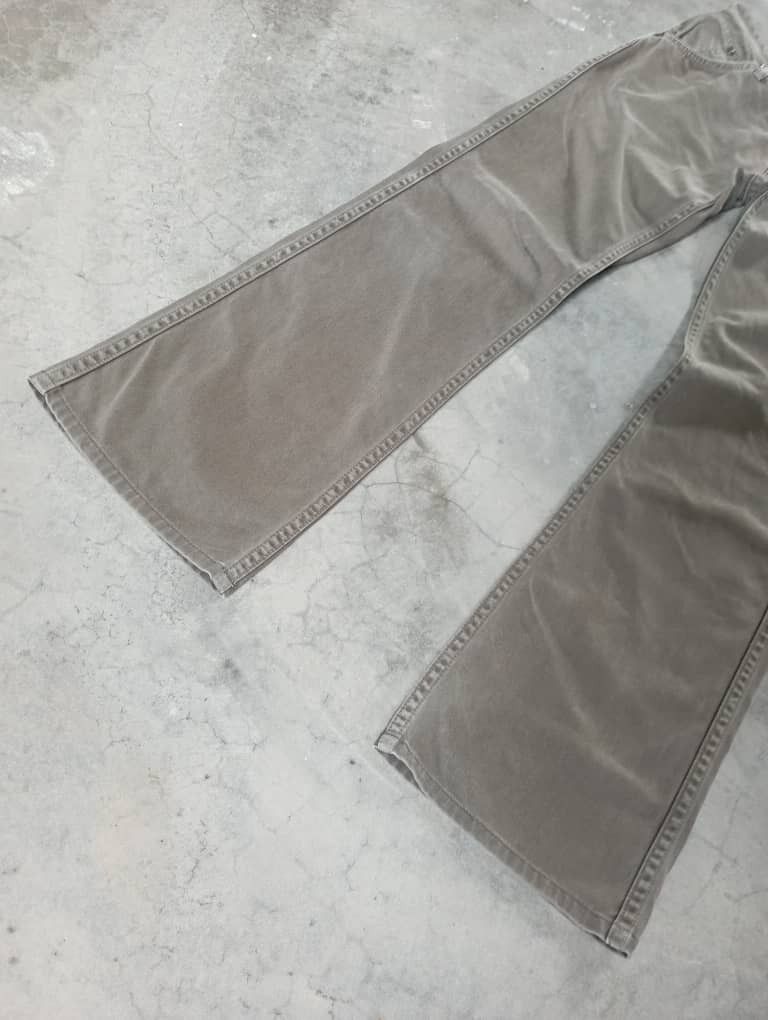 Tornado Mart Flare Jeans Japan John Bull Faded Green Army Bootcut Jeans Size US 29 - 4 Thumbnail