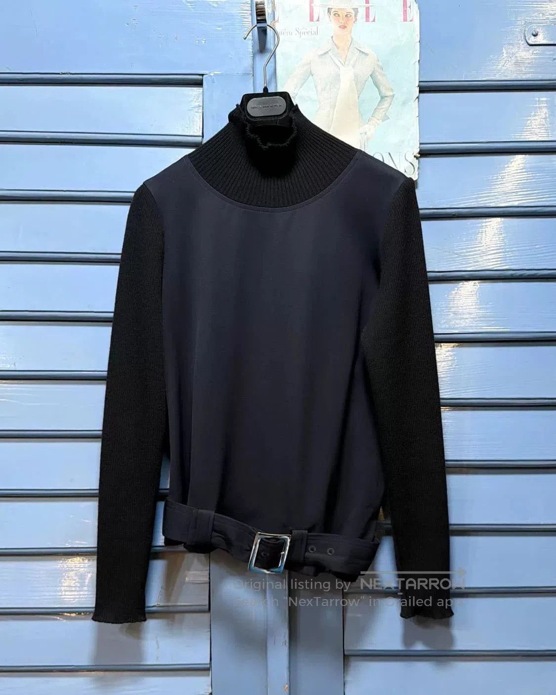 Yohji Yamamoto Yohji Yamamoto Vintage Belted Jacket. Size US M / EU 48-50 / 2 - 1 Thumbnail