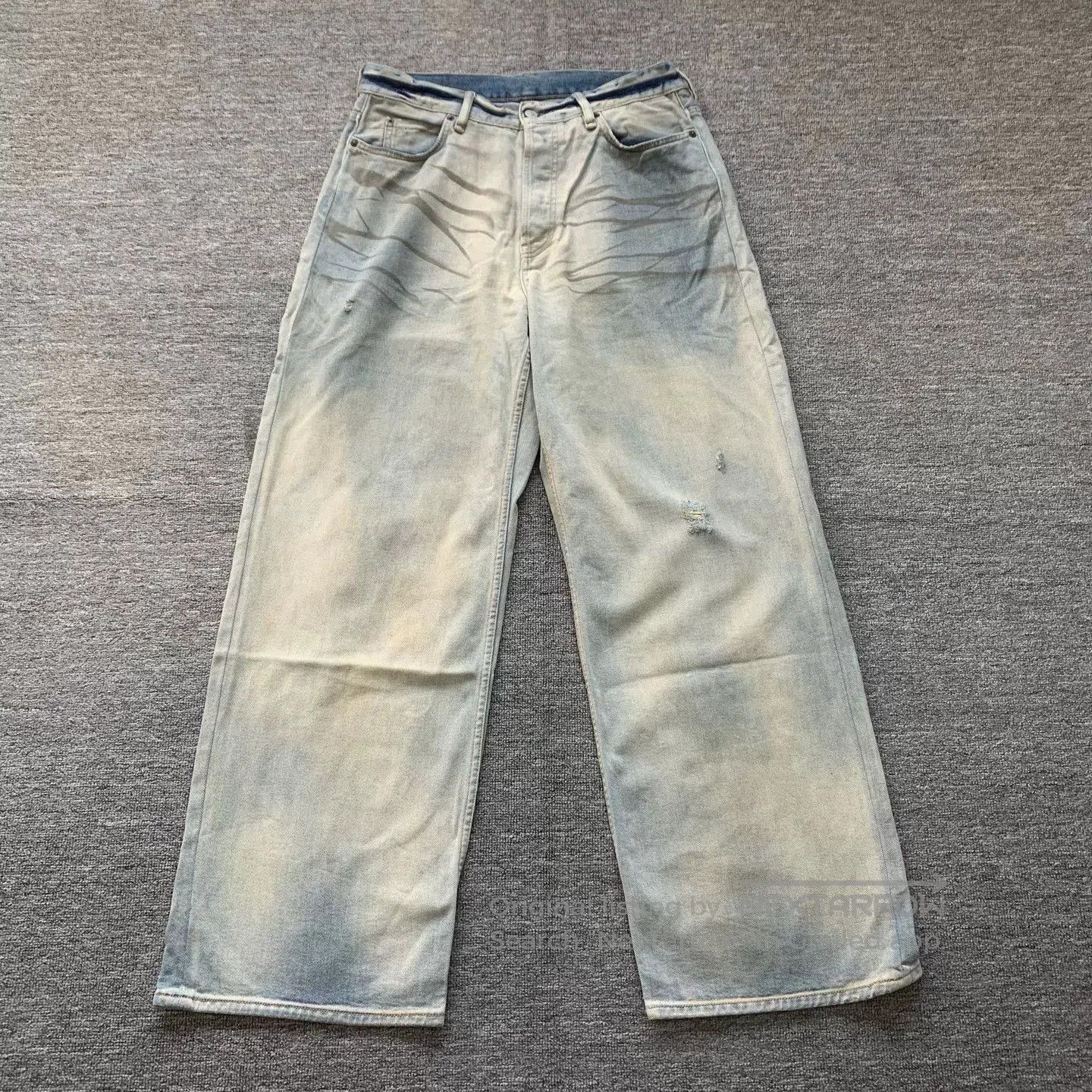 Acne Studios Distressed Denim Pants 1981M.
