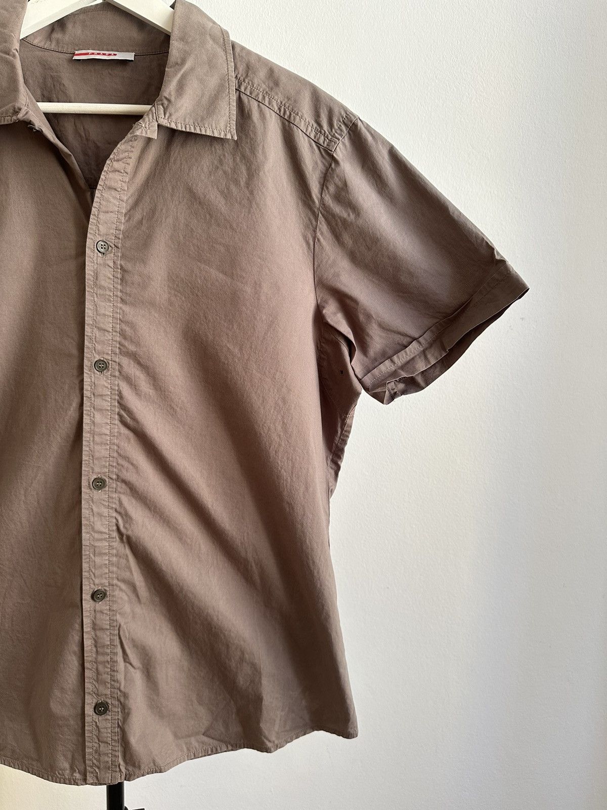 Prada Prada Vintage Sport Collection Luxury Short Sleeve Shirts Size US S / EU 44-46 / 1 - 5 Thumbnail