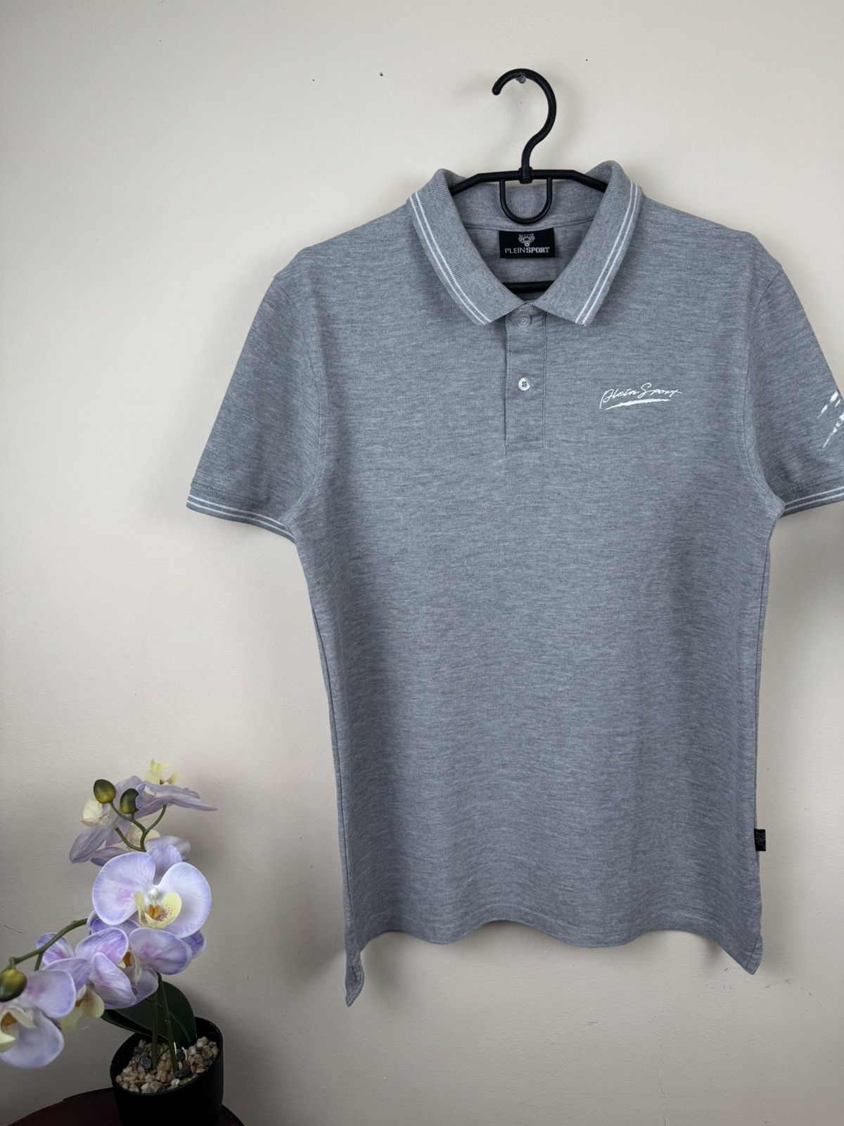 Other Plein Sport T shirt Polo Gray Luxury M Luxury Streetwear Size US M / EU 48-50 / 2 - 15 Thumbnail