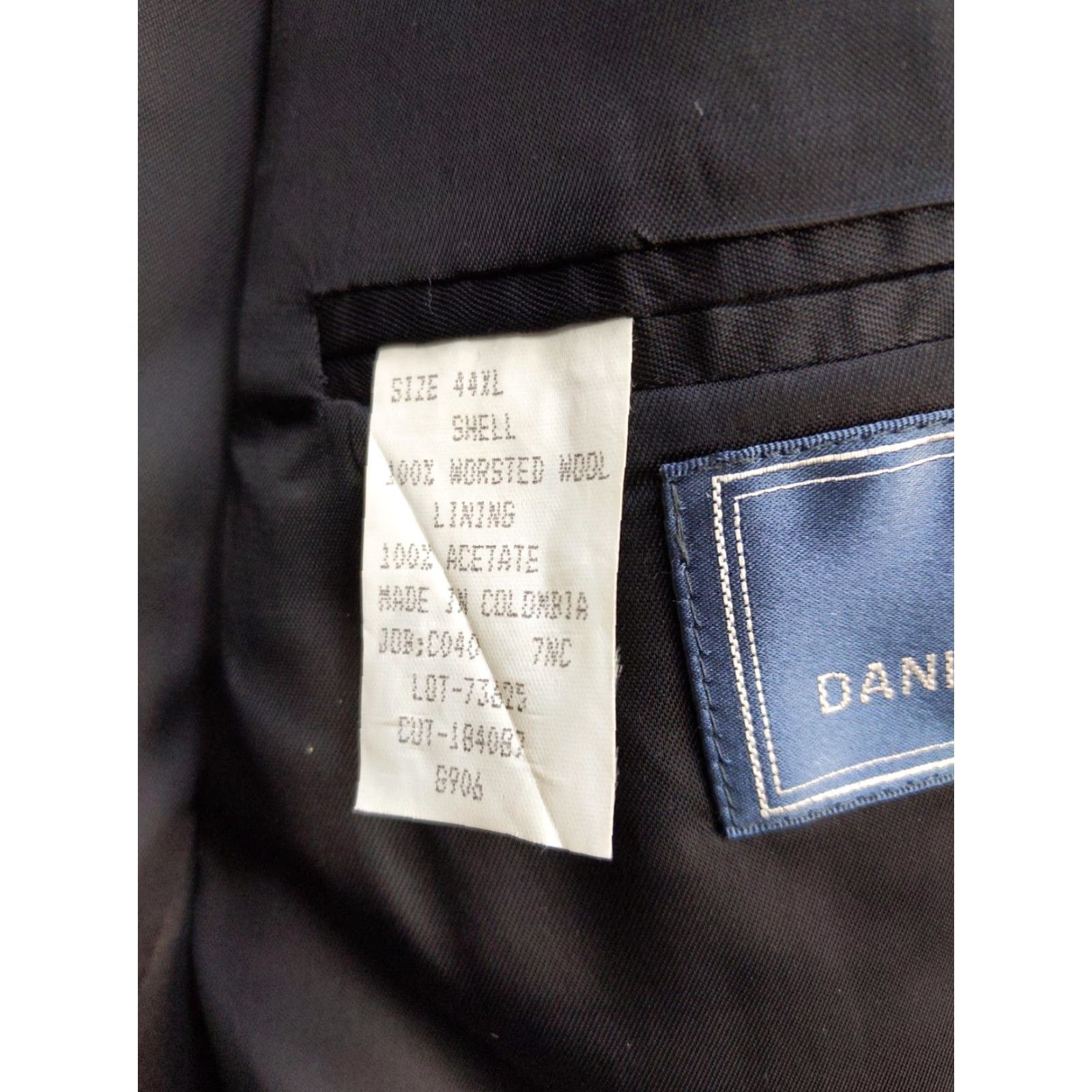 Vintage VINTAGE Daniel Hechter Blazer Mens 44XL Gray Wool Check Tweed Sport Coat Jacket Size 44R - 6 Thumbnail