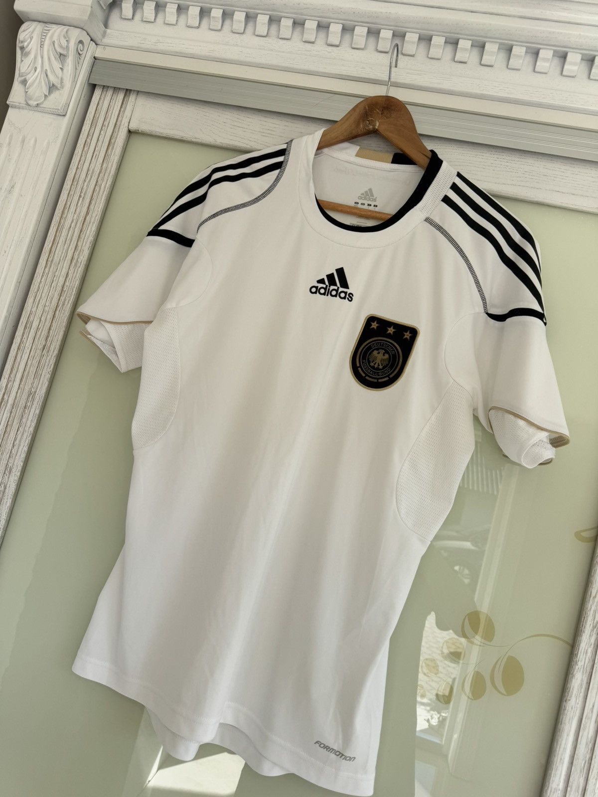Adidas Germany 2010-2011 Training Player Issue Soccer Jersey Kit Size US M / EU 48-50 / 2 - 3 Thumbnail