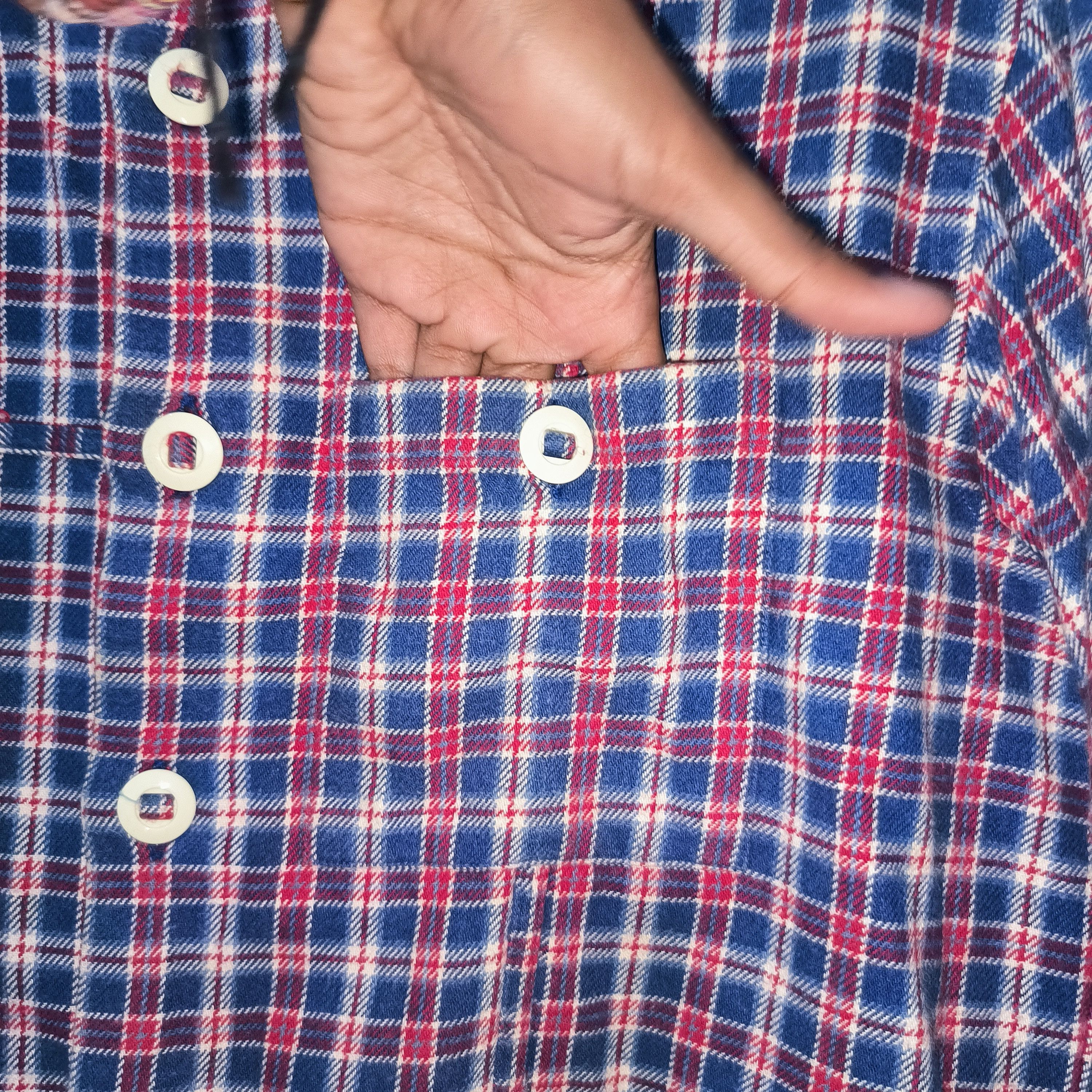 Japanese Brand Jipijapa Flannel Shirt Size US M / EU 48-50 / 2 - 2 Thumbnail