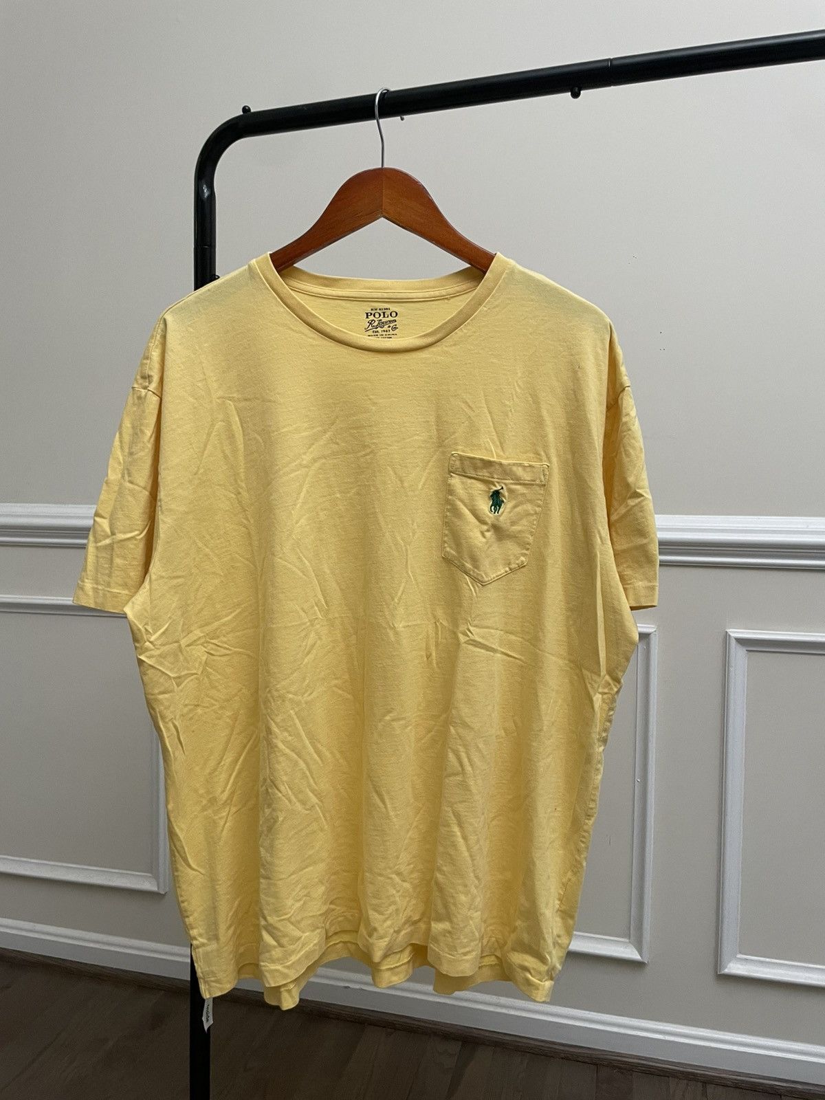 Polo Ralph Lauren Polo RL Single Stitch Blank Pocket Tee Shirt Unsoundrags Size US L / EU 52-54 / 3 - 2 Thumbnail