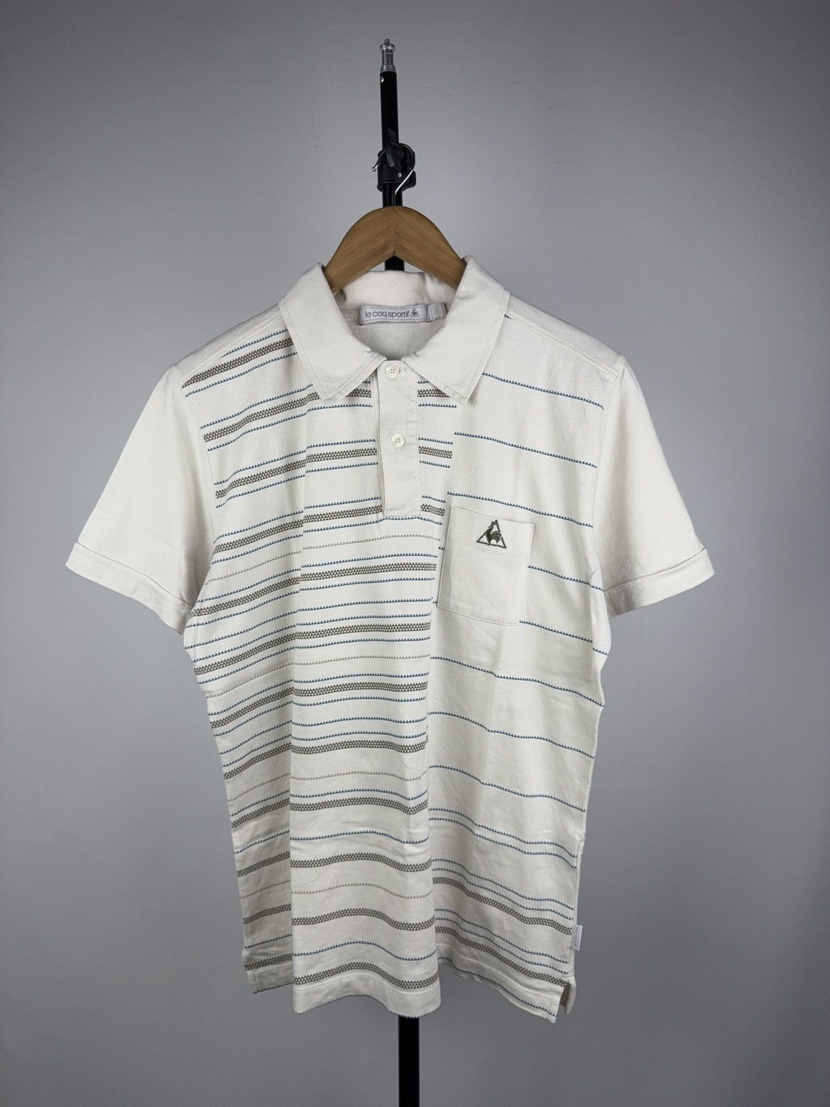 Le Coq Sportif Vintage 00s France Retro Style Le Coq Sportif Polos Shirt Size US L / EU 52-54 / 3 - 1 Thumbnail