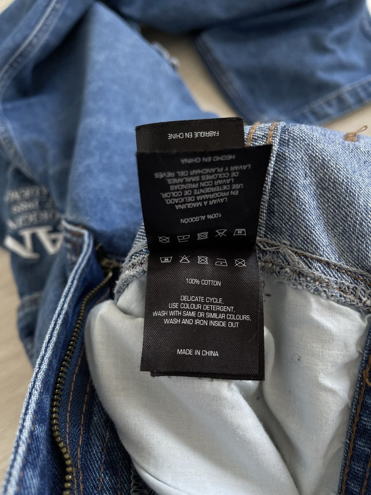 Karl Kani Karl Kani Embroidered Y2k High Waist Loose Cargo Jeans Size US 34 / EU 50 - 13 Thumbnail