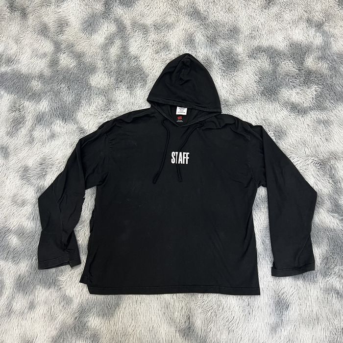 Vetements best sale staff hoodie