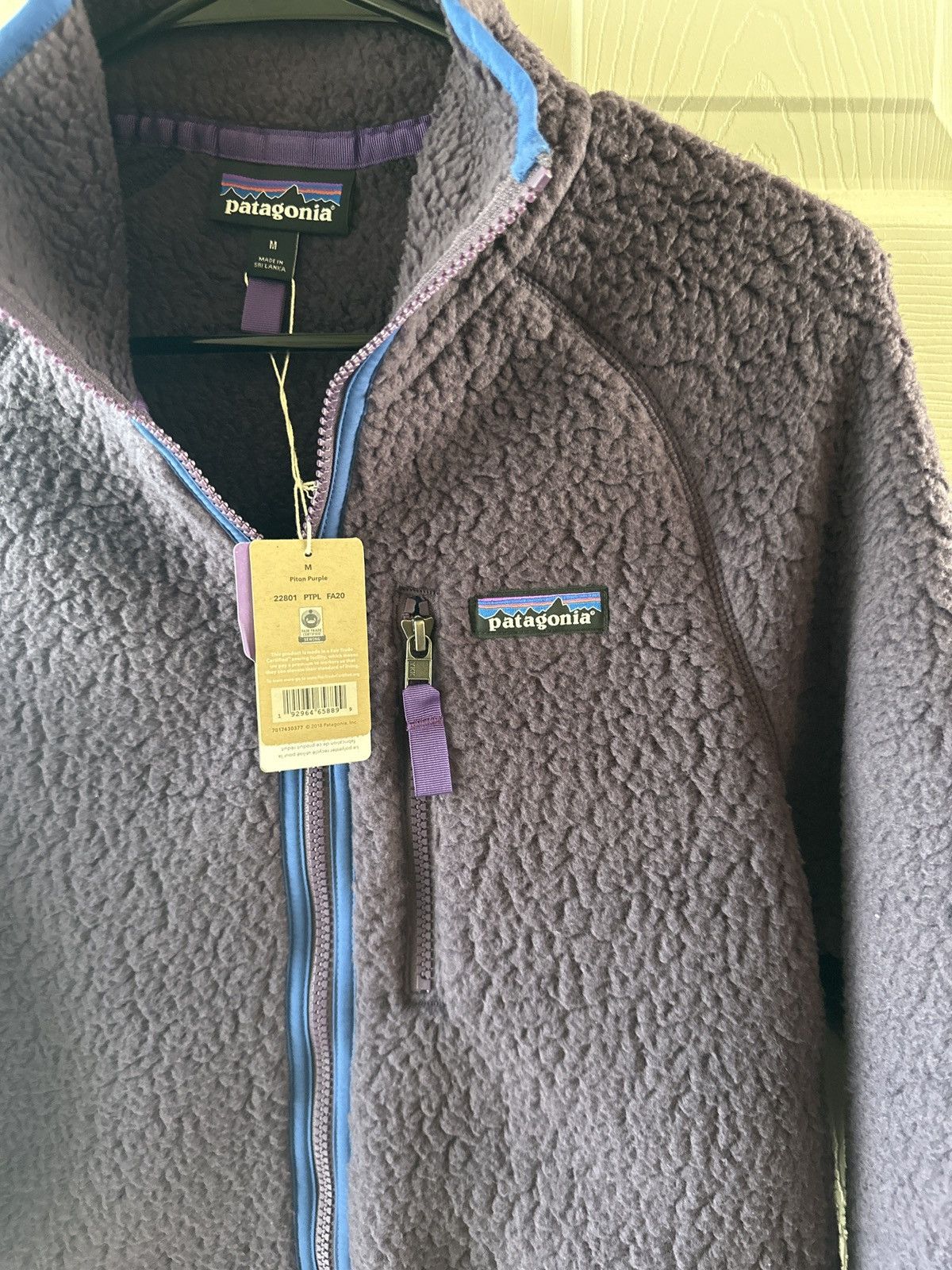 Patagonia Patagonia men’s retro pile jacket-2020 pitton purple Size US M / EU 48-50 / 2 - 6 Thumbnail