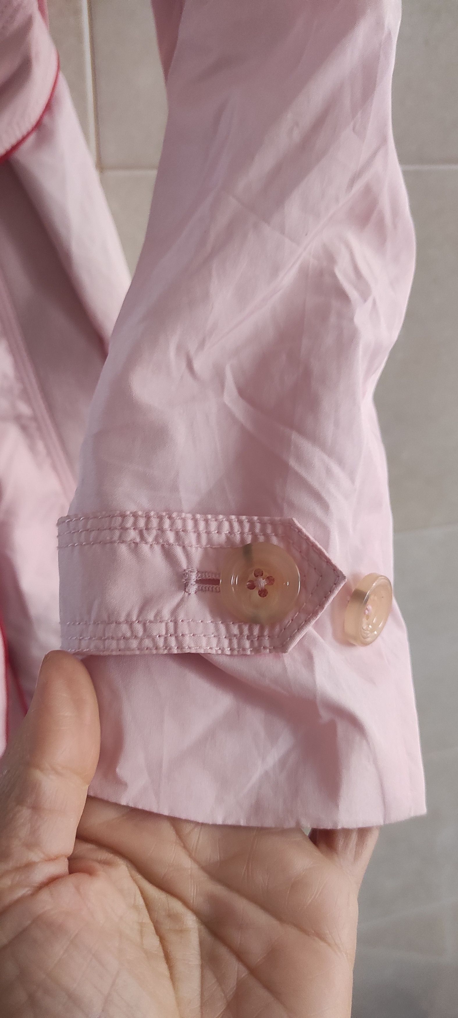 Hugo Boss × Vintage Hugo Boss Classic Double-breasted Trench Coat Light Pink Size S / US 4 / IT 40 - 7 Thumbnail