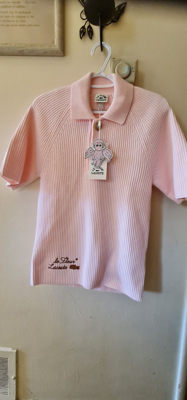 Golf le Fleur Golf le fleur x Lacoste Pink polo Size US XS / EU 42 / 0 - 1 Thumbnail