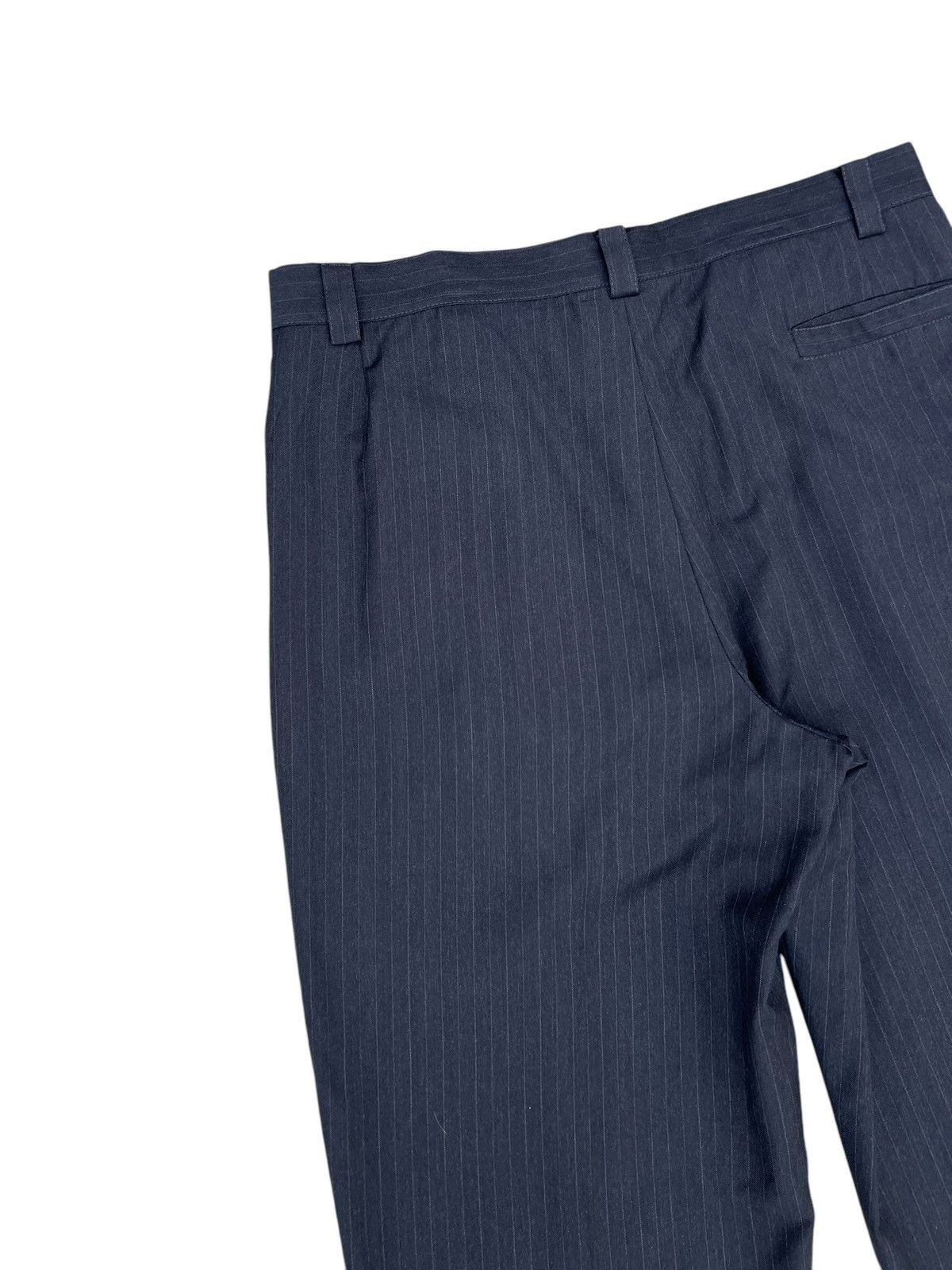 Versace Archive 90s Gianni Versace Stripes Wool Baggy Trouser Pant Size US 36 / EU 52 - 13 Thumbnail