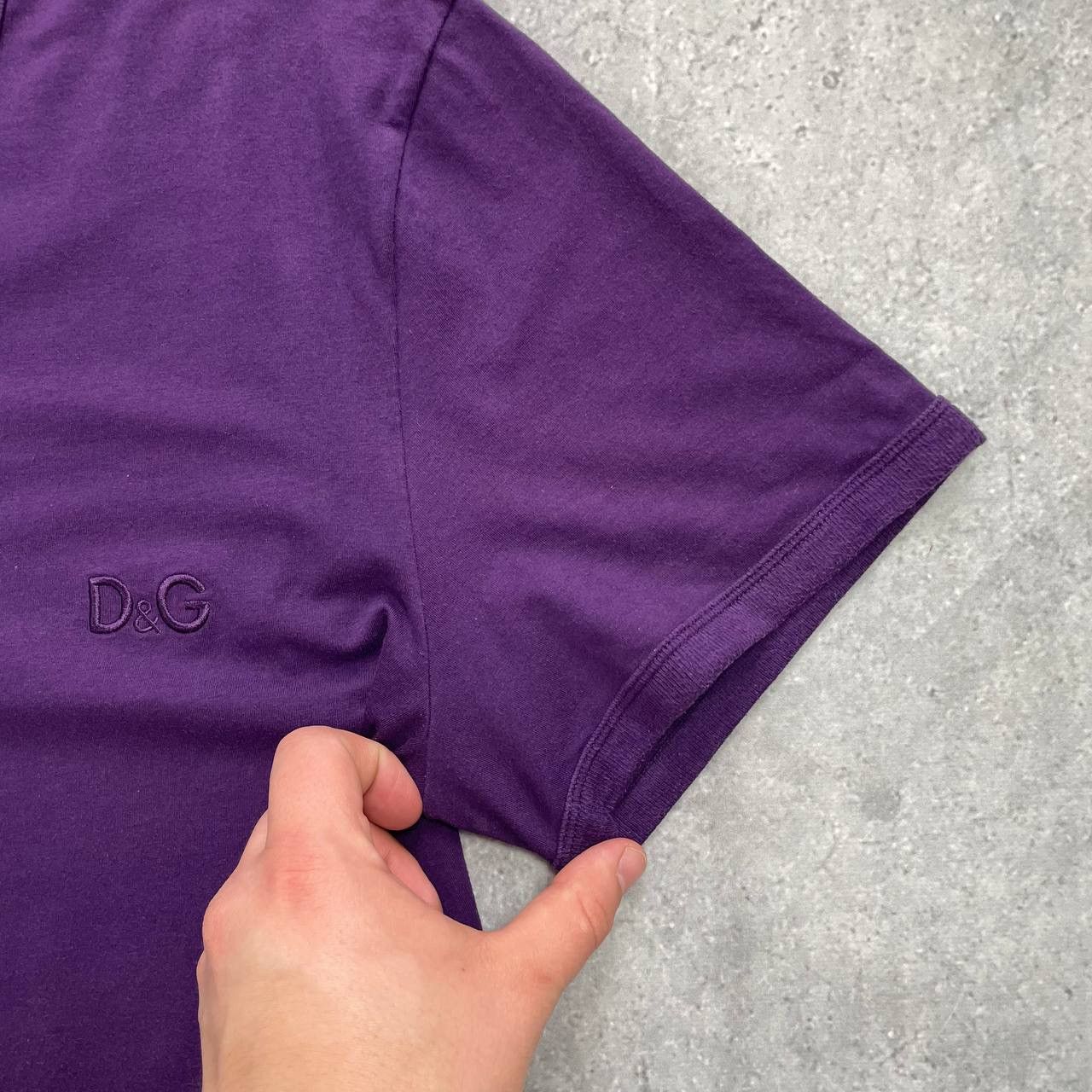 Designer × Dolce & Gabbana Dolce & Gabbana Underwear V-Neck T Shirt Purple Size XL/XXL Size US XXL / EU 58 / 5 - 11 Thumbnail