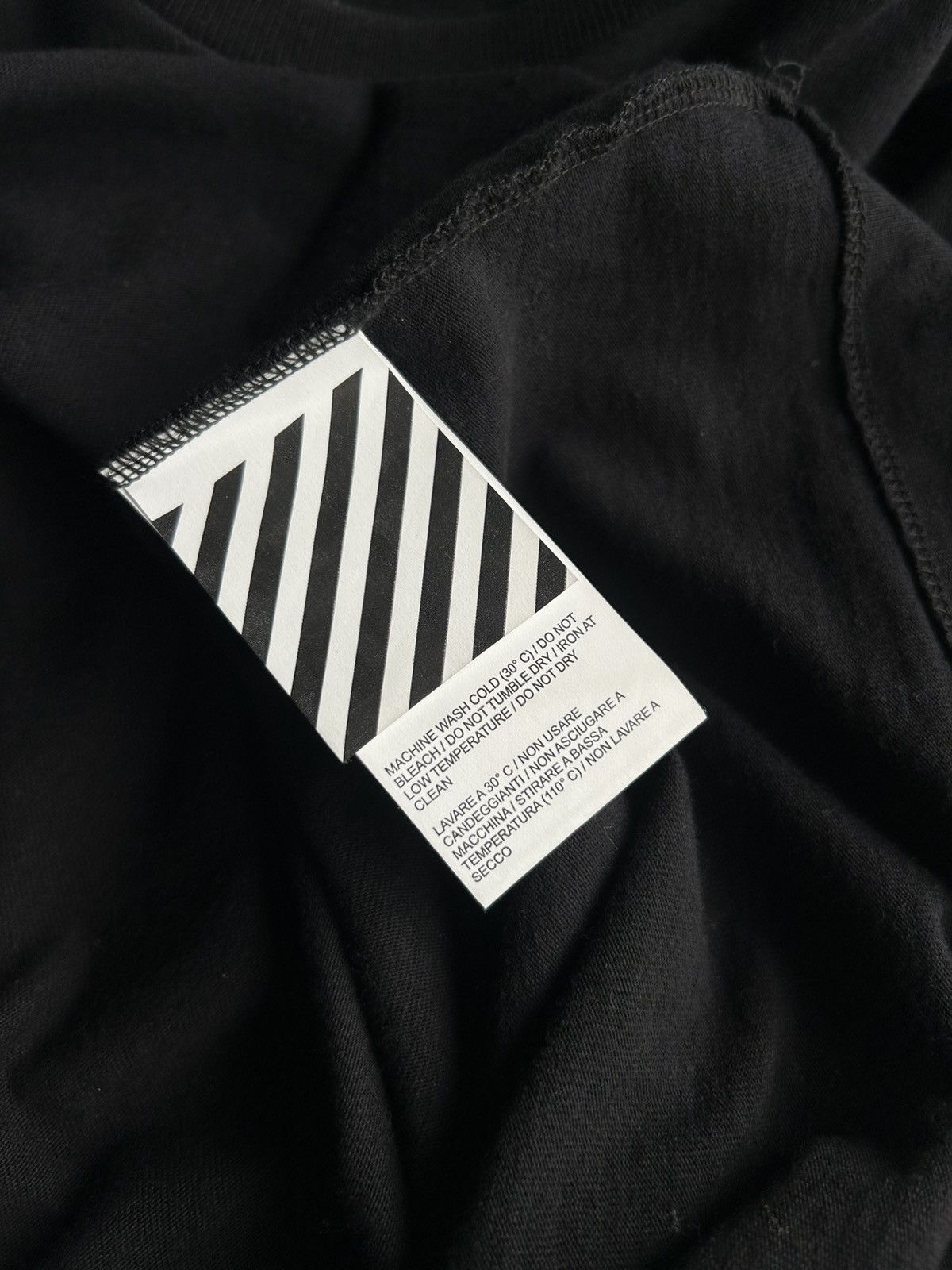 Off-White Off-White Stencil Long Sleeve T-shirt Size US XXS / EU 40 - 7 Thumbnail