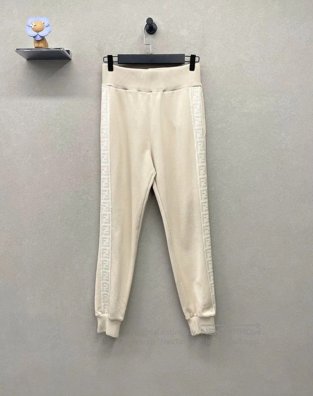 Fendi fendi beige side stripe athletic pants. Size US 40 / EU 56 - 1 Thumbnail