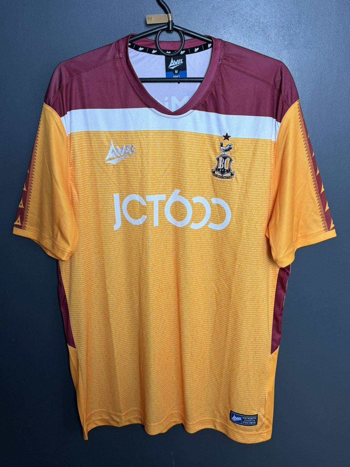 Other Bradford City 21/22 Special Football Jersey Size US M / EU 48-50 / 2 - 1 Thumbnail
