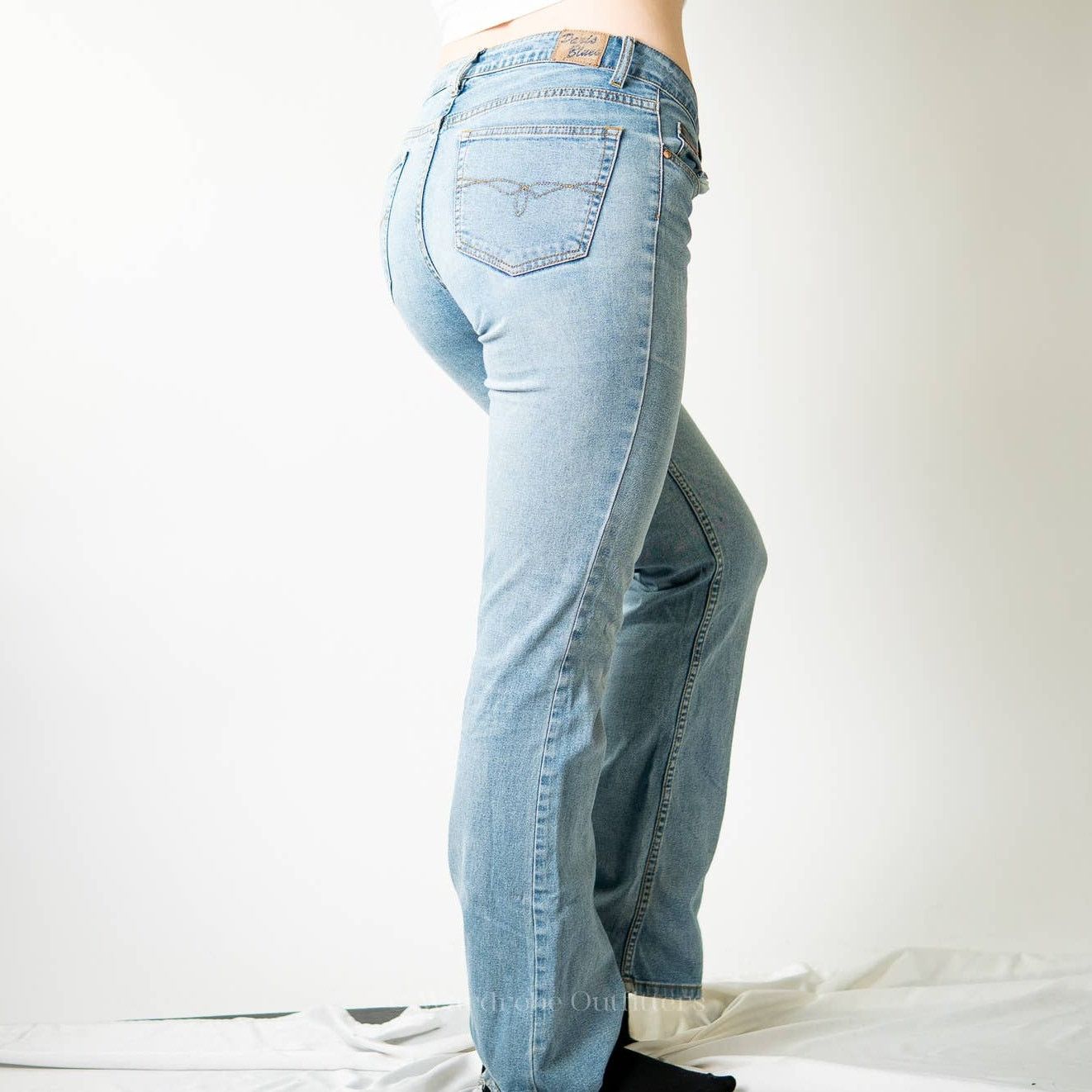 Vintage Vintage Y2K 2000s Paris Blues Soulmate Flared Bootcut Jeans Size 30" / US 8 / IT 44 - 4 Thumbnail