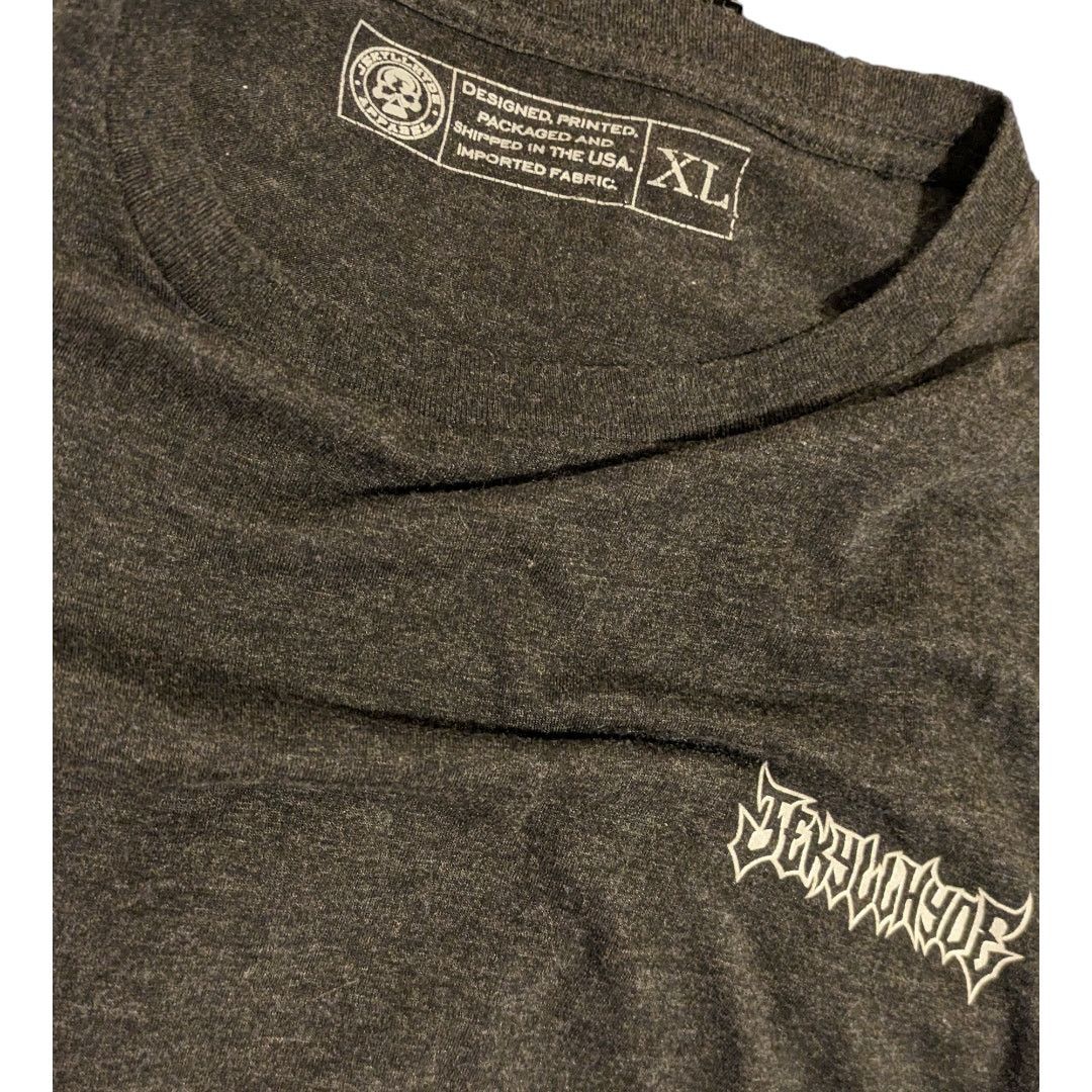 American Apparel JekyllHyde Apparel Feed Your Courage Short Sleeve T-Shirt xl Size US XL / EU 56 / 4 - 3 Thumbnail