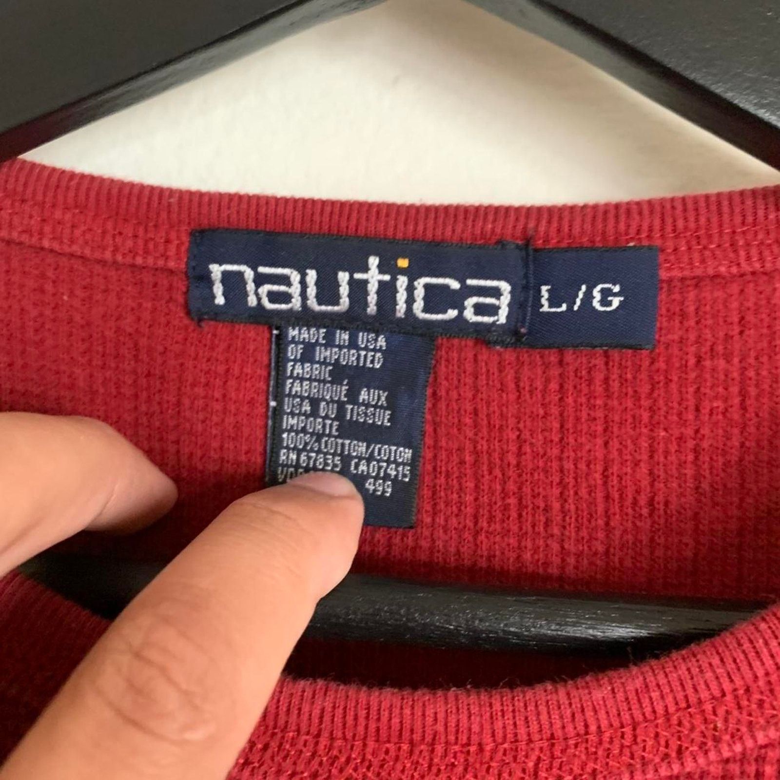 Nautica Vintage Nautica shirt Size US L / EU 52-54 / 3 - 3 Thumbnail