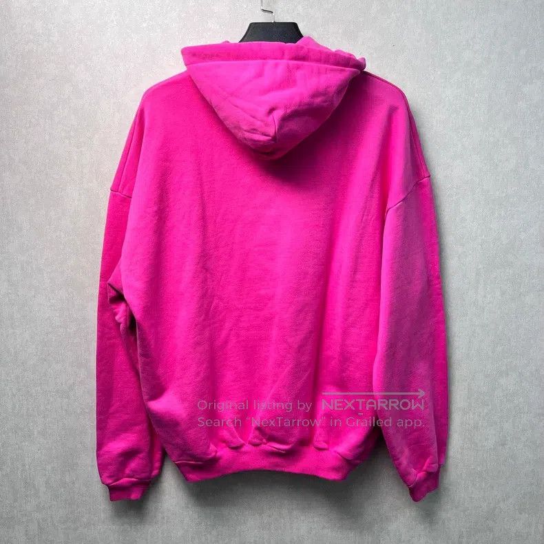Balenciaga Balenciaga Pink Hooded Hoodie Size US XS / EU 42 / 0 - 2 Thumbnail