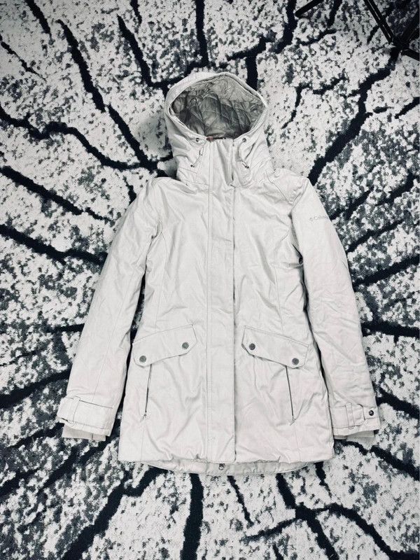 Columbia Kurtka narciarska ocieplana Columbia biała szara XS Size XS / US 0-2 / IT 36-38 - 1 Thumbnail