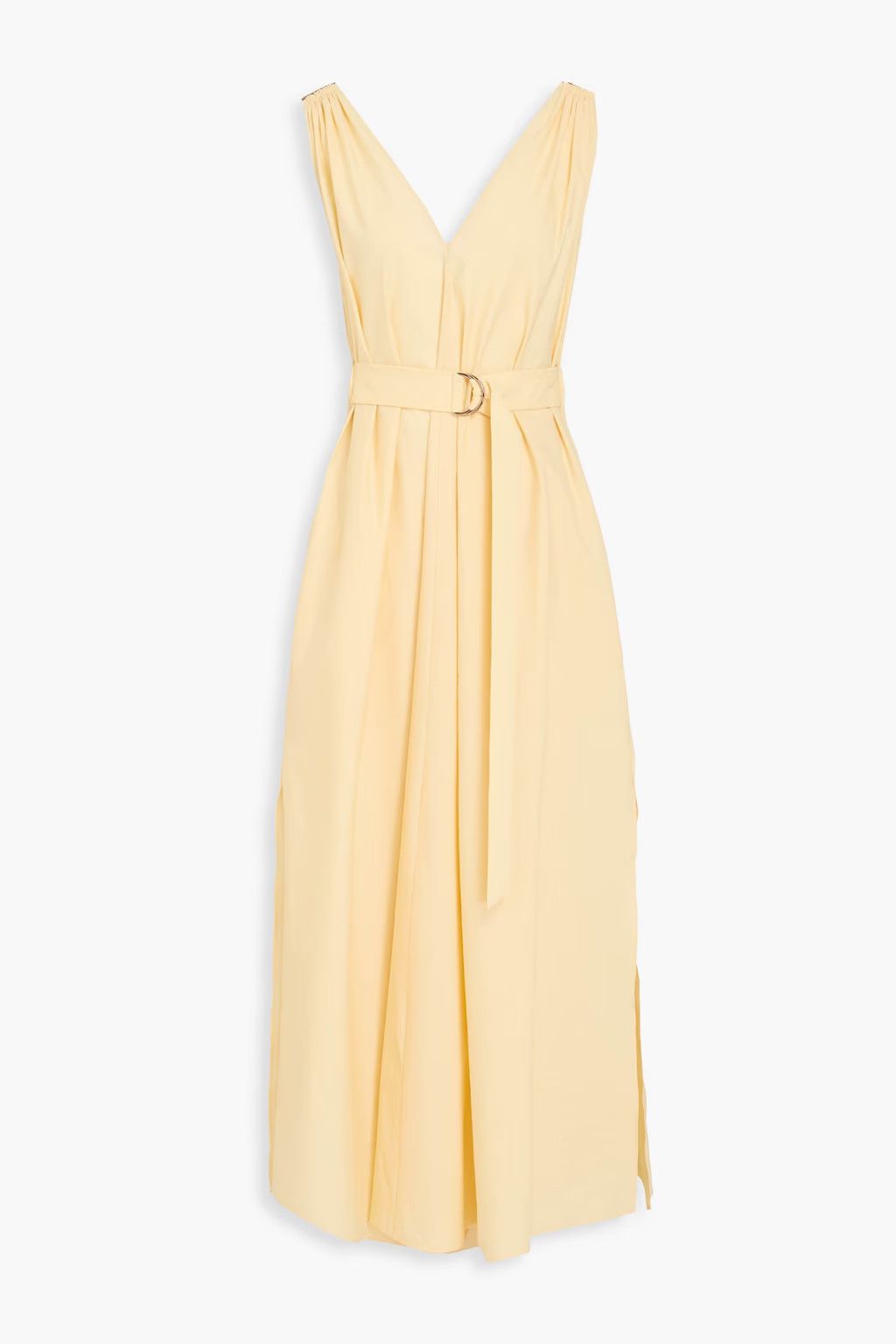 Brunello Cucinelli o1w1db10825 Dress in Bright Yellow Size XL / US 12-14 / IT 48-50 - 1 Thumbnail