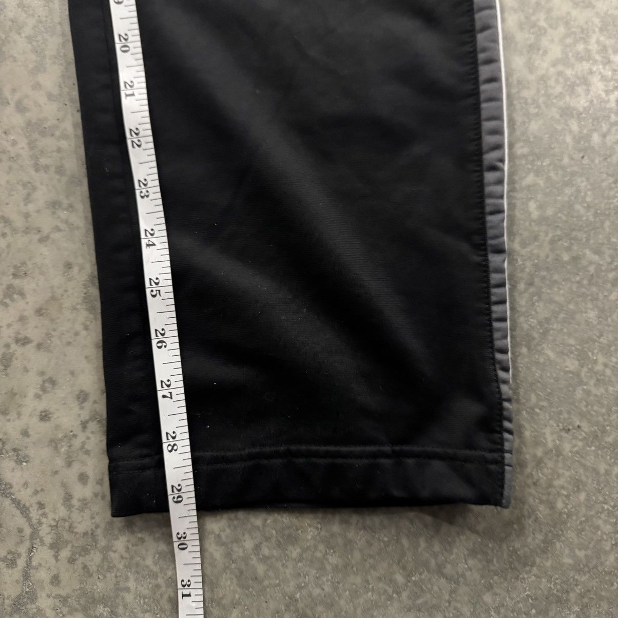 Spalding Vintage 90s Y2K Spalding Track Pants Black White Stripe 30 Size US 30 / EU 46 - 5 Thumbnail