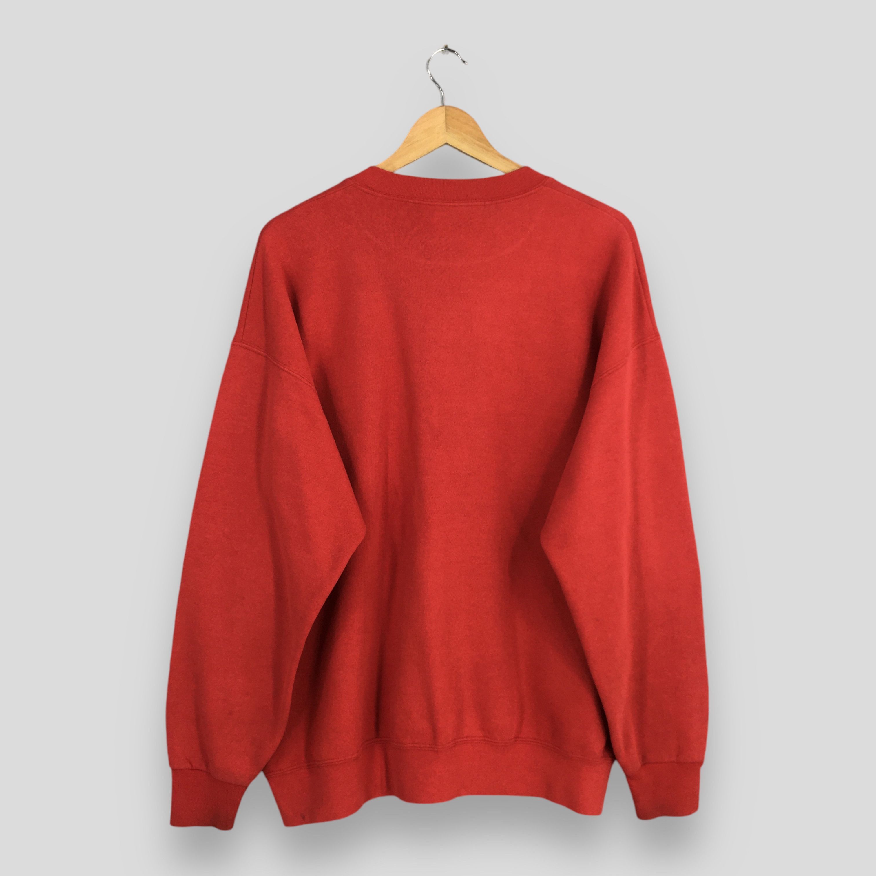 Lee × NCAA Vintage Ohio State Buckeyes Red Sweatshirt XLarge Size US XL / EU 56 / 4 - 7 Thumbnail