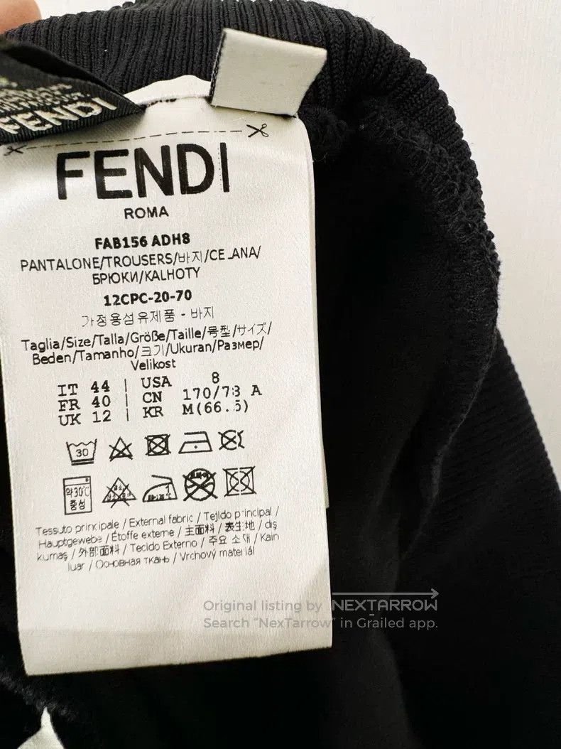 Fendi Fendi Monogram Sports Pants Size 26" / US 2 / IT 38 - 5 Thumbnail