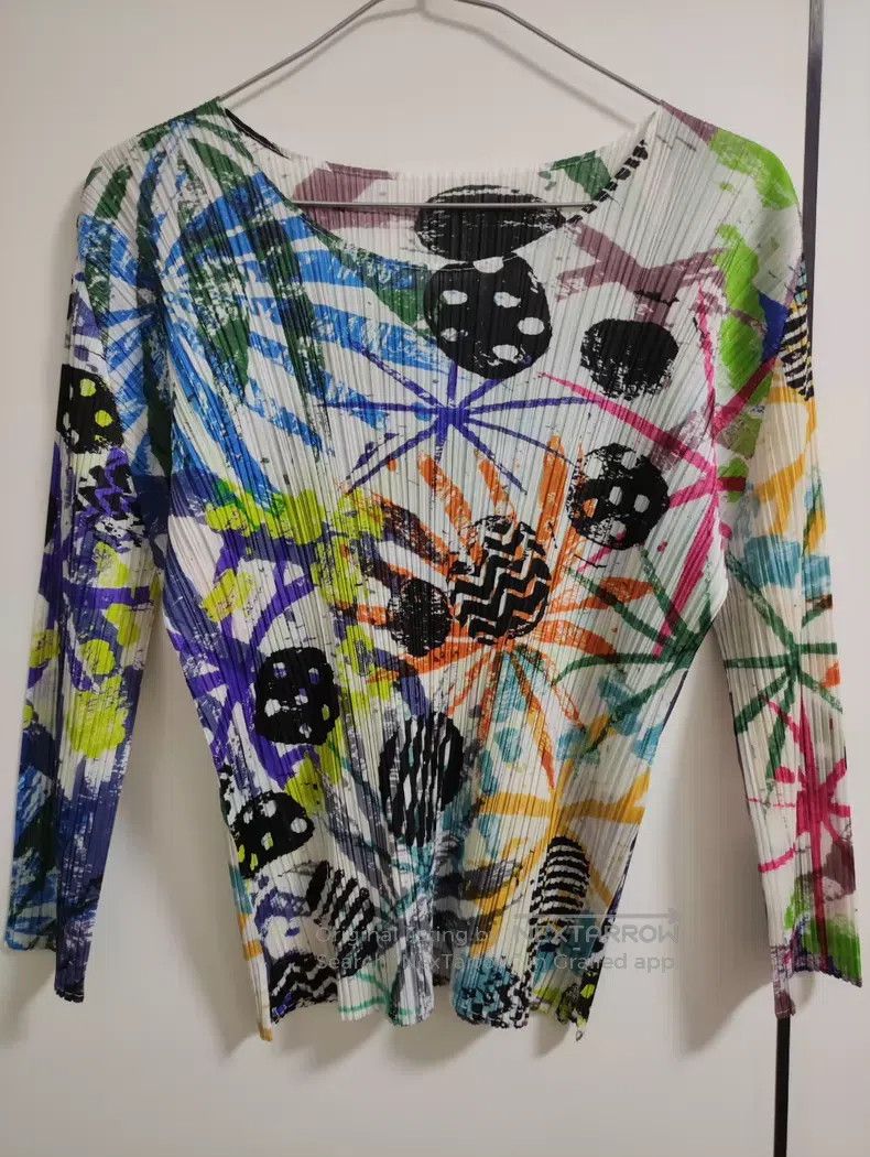 Issey Miyake Issey Miyake Tropical Rainforest Lotus Slice Top Size L / US 10 / IT 46 - 1 Thumbnail