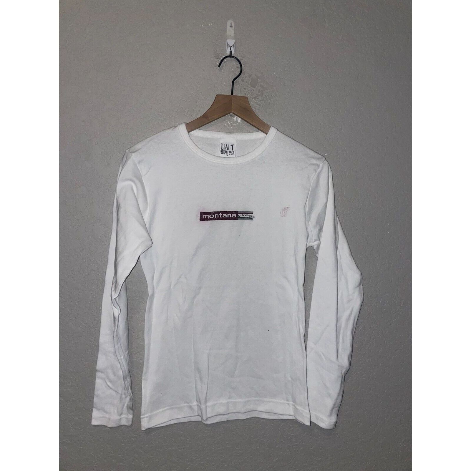 Vintage Vintage Womens Montana Grizzlies Shirt Tee Top M 90s Size M / US 6-8 / IT 42-44 - 1 Thumbnail