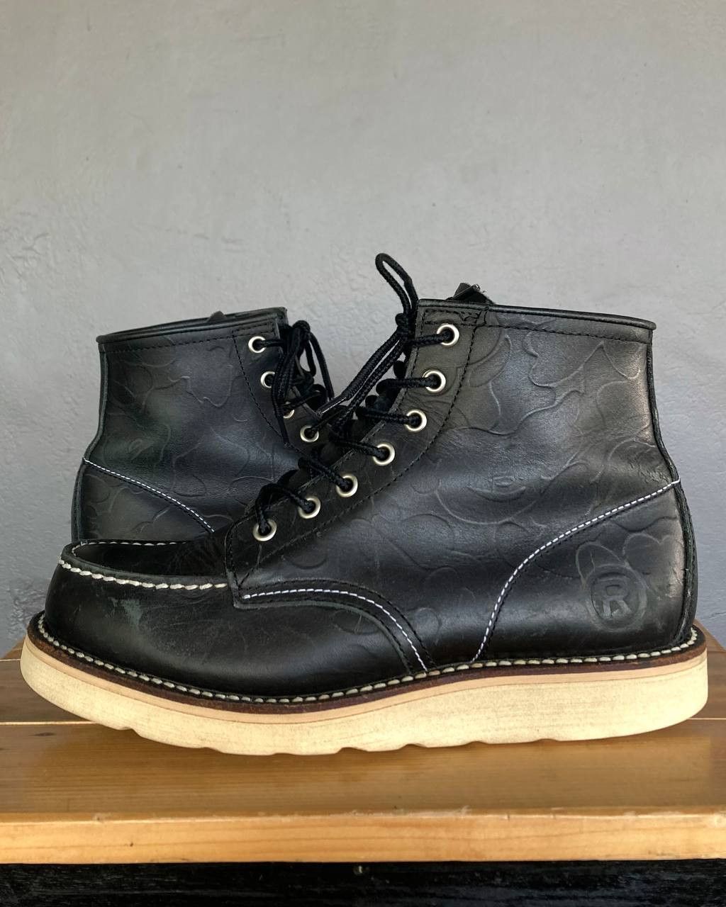 Bape OG Bape Simple Soldier Boots Size US 7.5 / EU 40-41 - 1 Thumbnail
