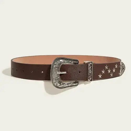 Other Vintage Star Rivet Belt Size ONE SIZE - 4 Thumbnail