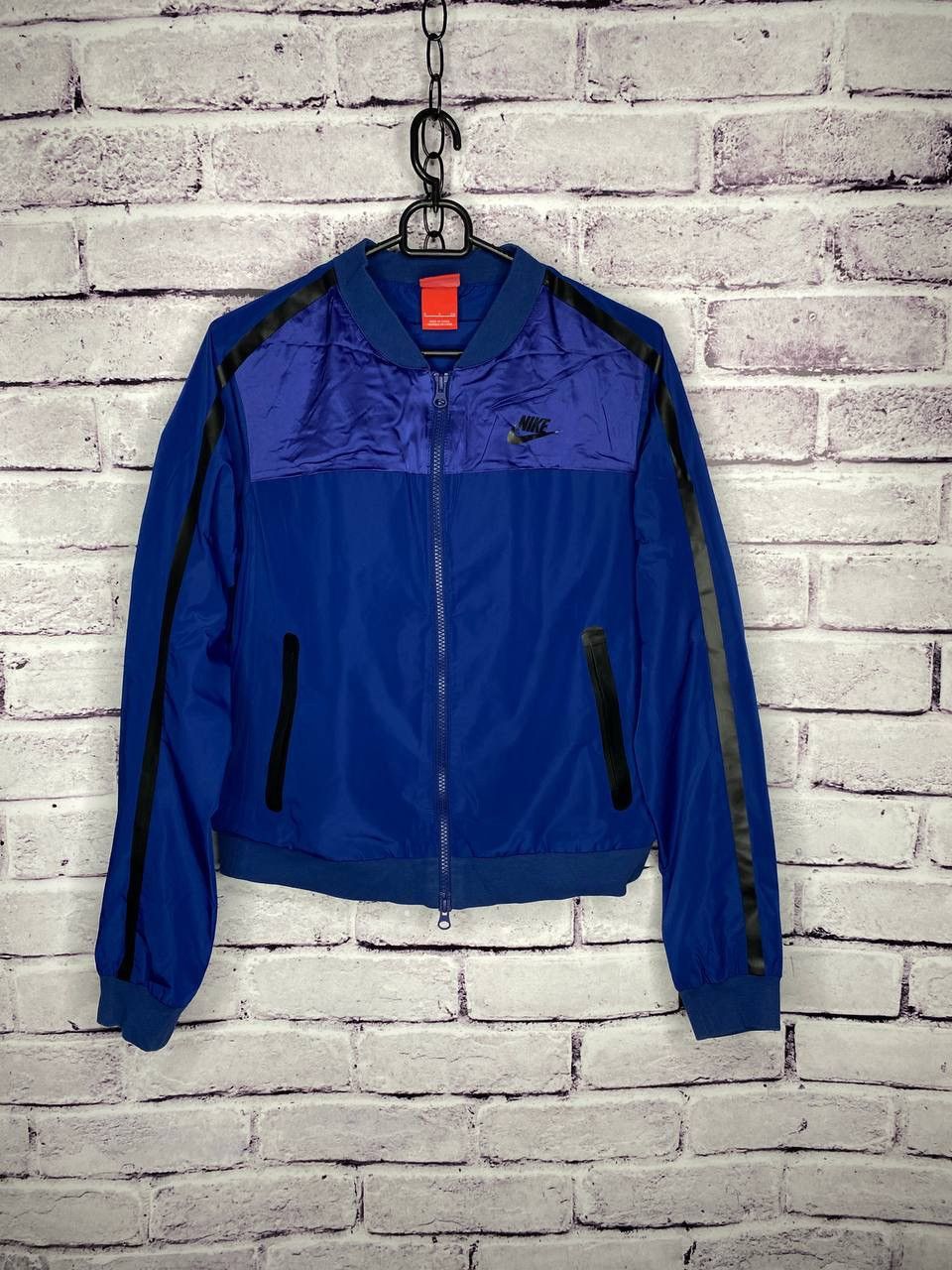 Nike Womens Vibtage Lether jacket Nike tech fleece STREETWEAR Size S / US 4 / IT 40 - 1 Thumbnail