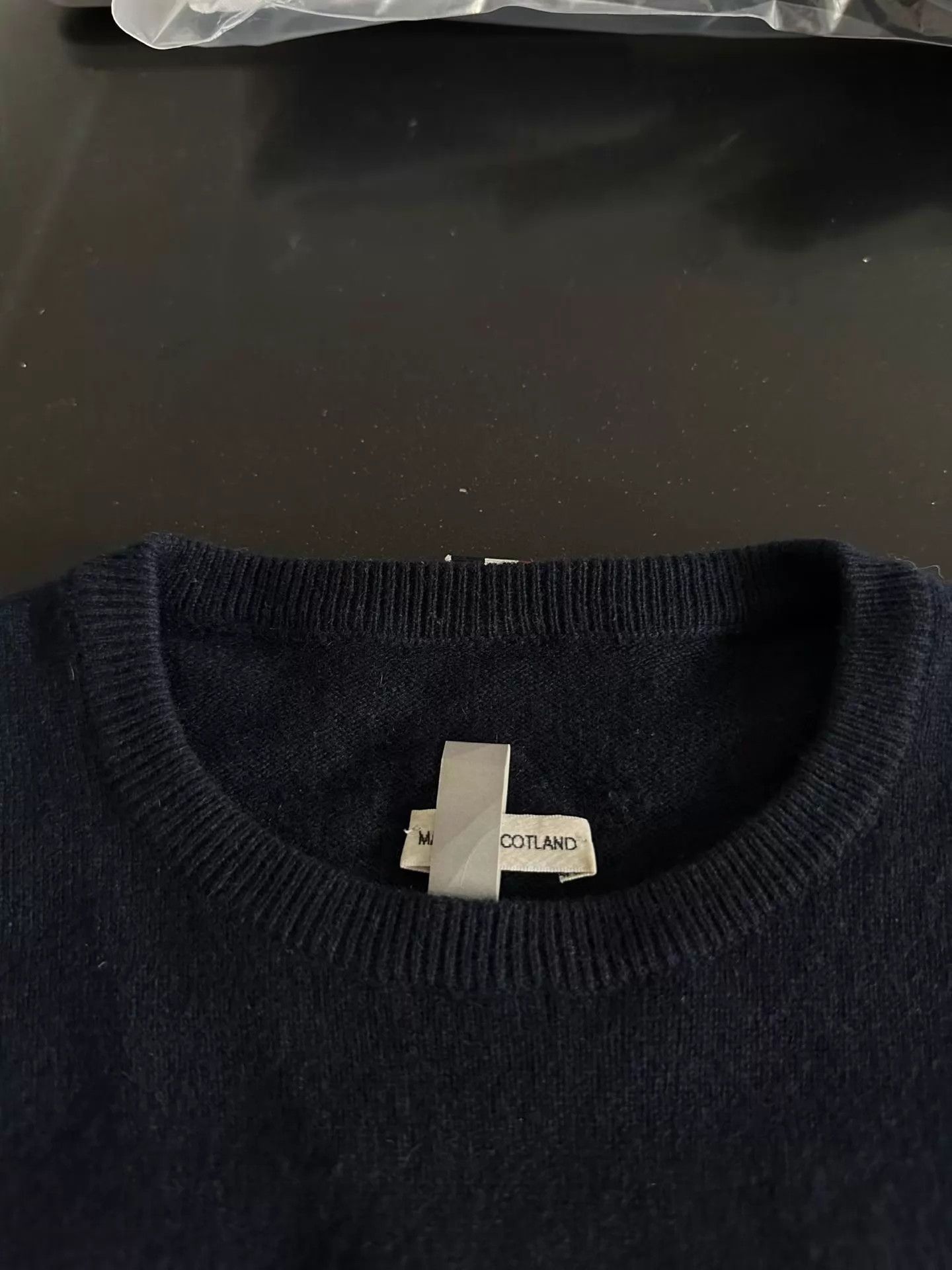 Thom Browne Thom Browne Blue Cashmere Sweater 40 98 New Tagless Size S / US 4 / IT 40 - 3 Thumbnail