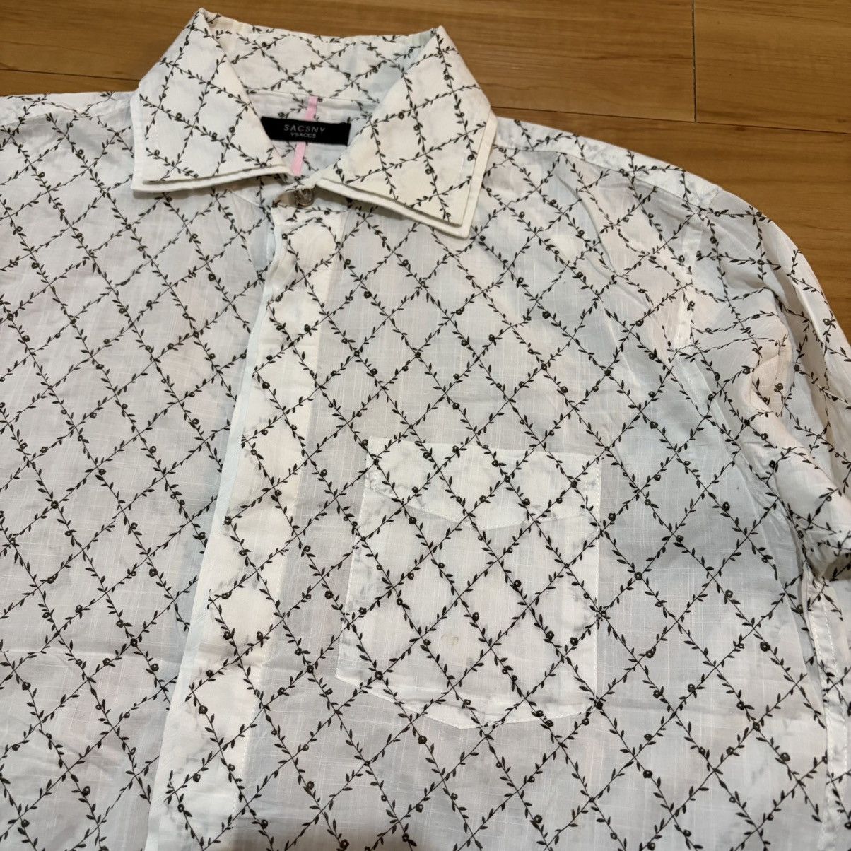 Yohji Yamamoto Sacsny y'saccs yohji yamamoto shirt Size US M / EU 48-50 / 2 - 3 Thumbnail