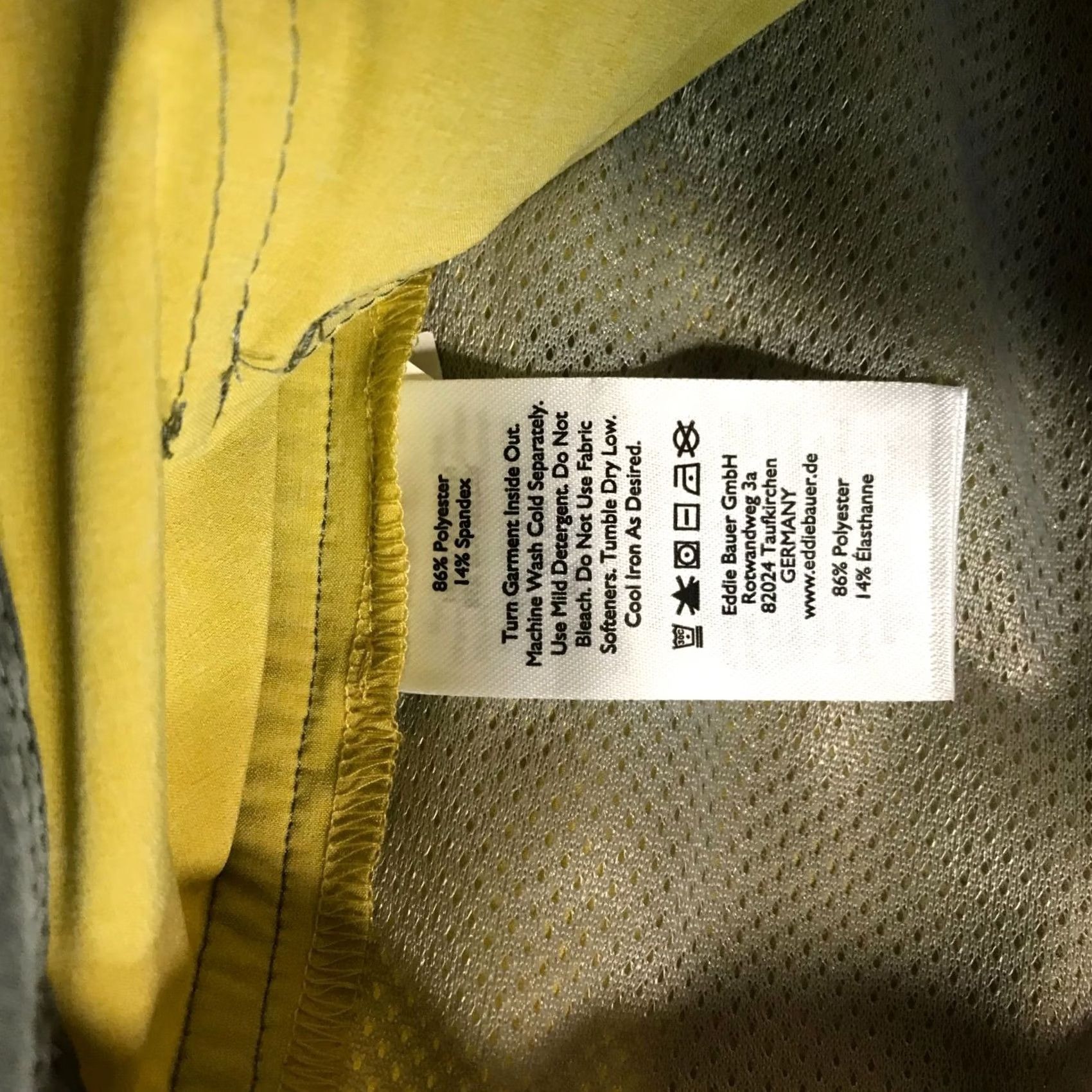 Eddie Bauer Eddie Bauer Mens 34 Gold MR AMPHIB BOARD SHORTS Size US 34 / EU 50 - 8 Thumbnail