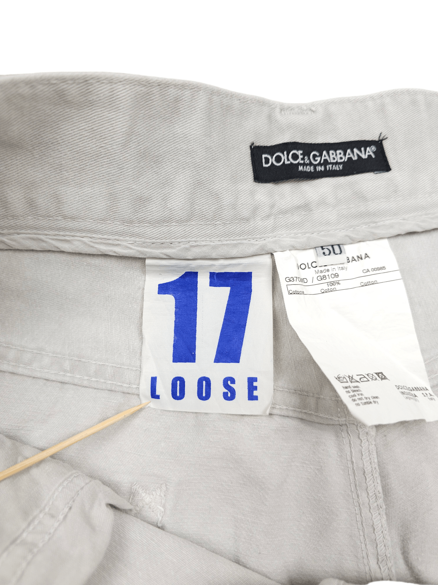 Dolce & Gabbana × Vintage 💎 Size 34/34 Dolce Gabbana 90's Distressed Denim Jeans Y2K Size US 34 / EU 50 - 18 Thumbnail