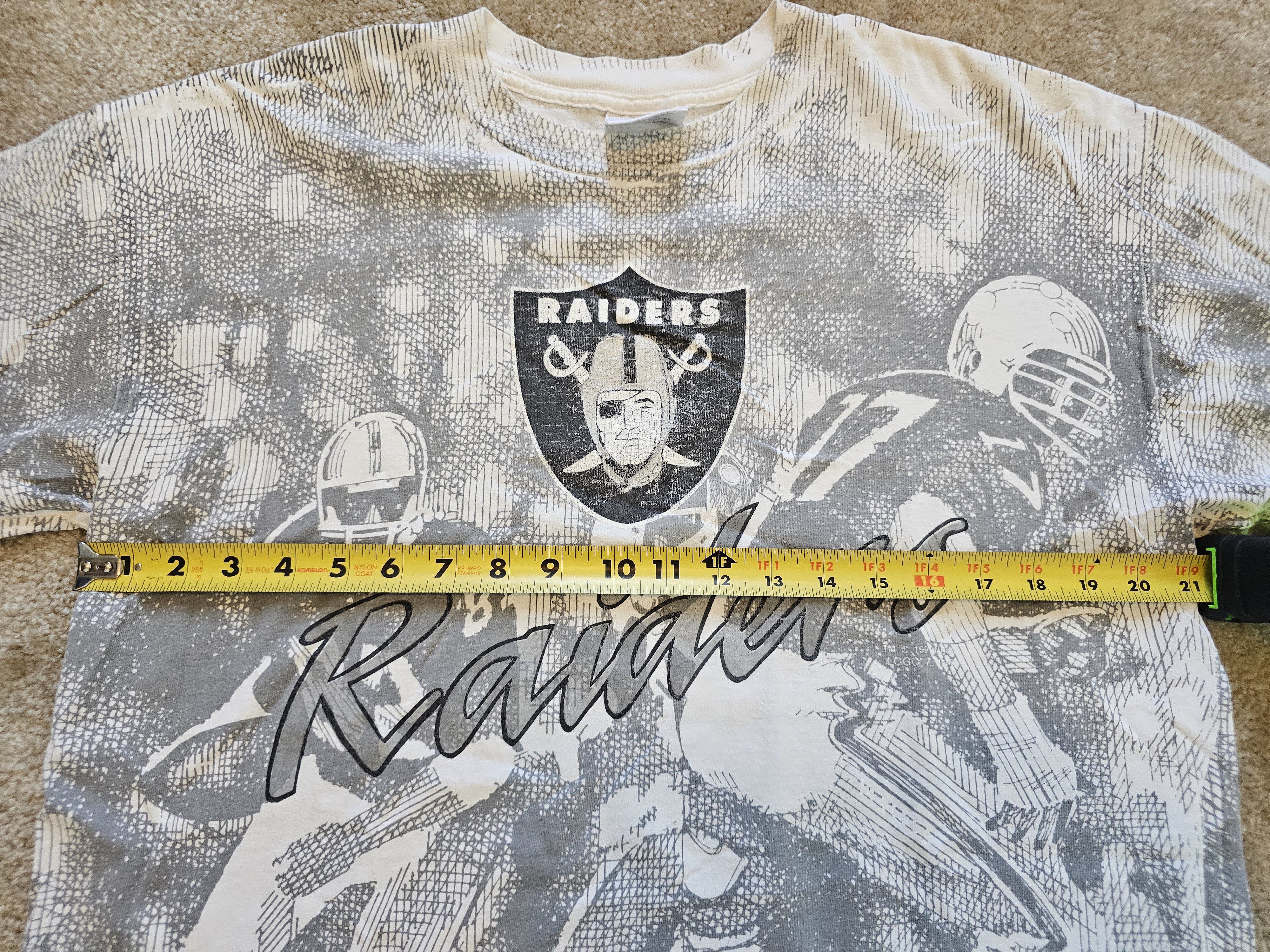 NFL 1991 Raiders All Over Print Size US XL / EU 56 / 4 - 3 Thumbnail