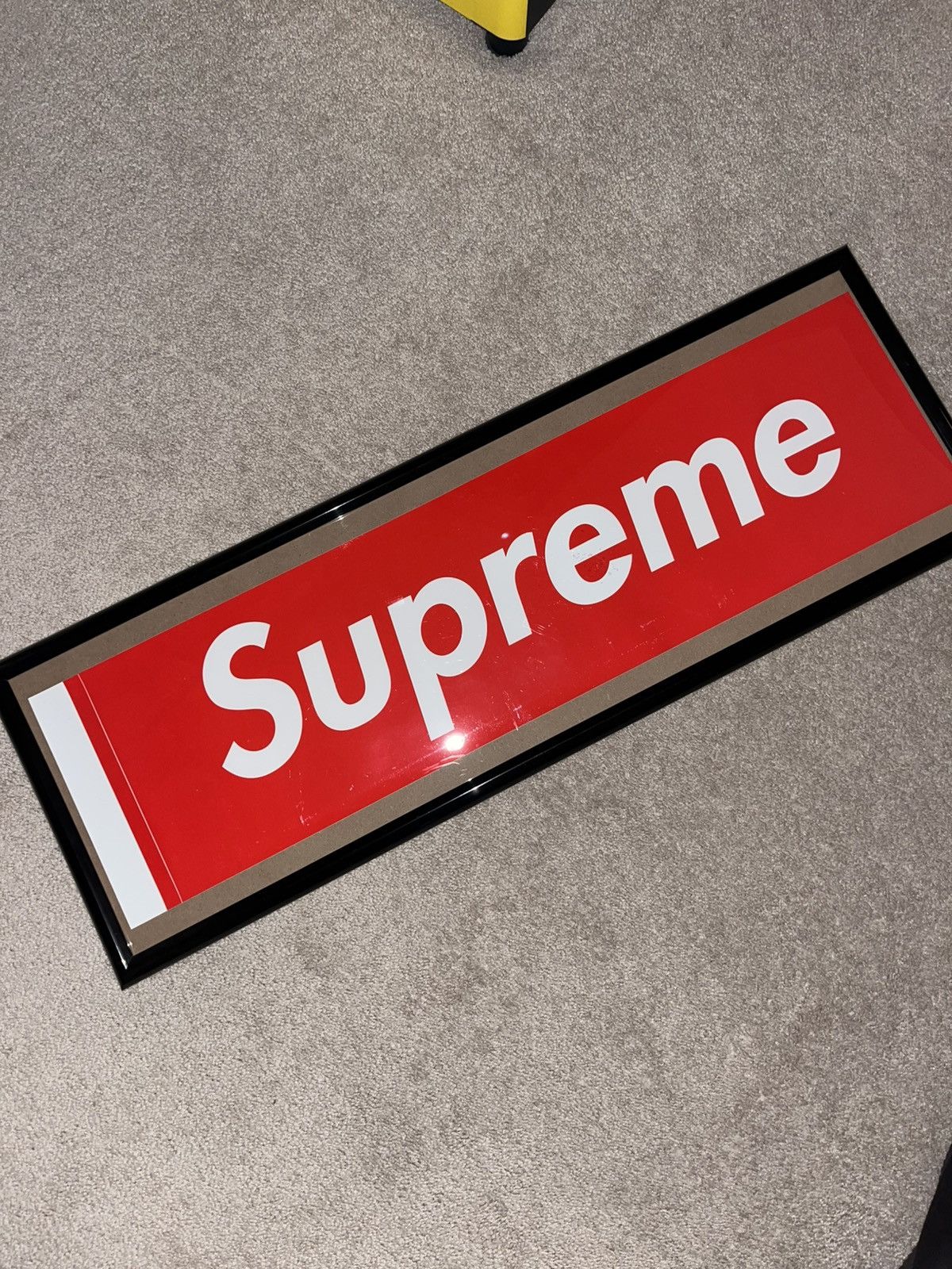 Supreme Supreme Oversized Big Box Logo Sticker Friends And Family Size ONE SIZE - 1 Thumbnail