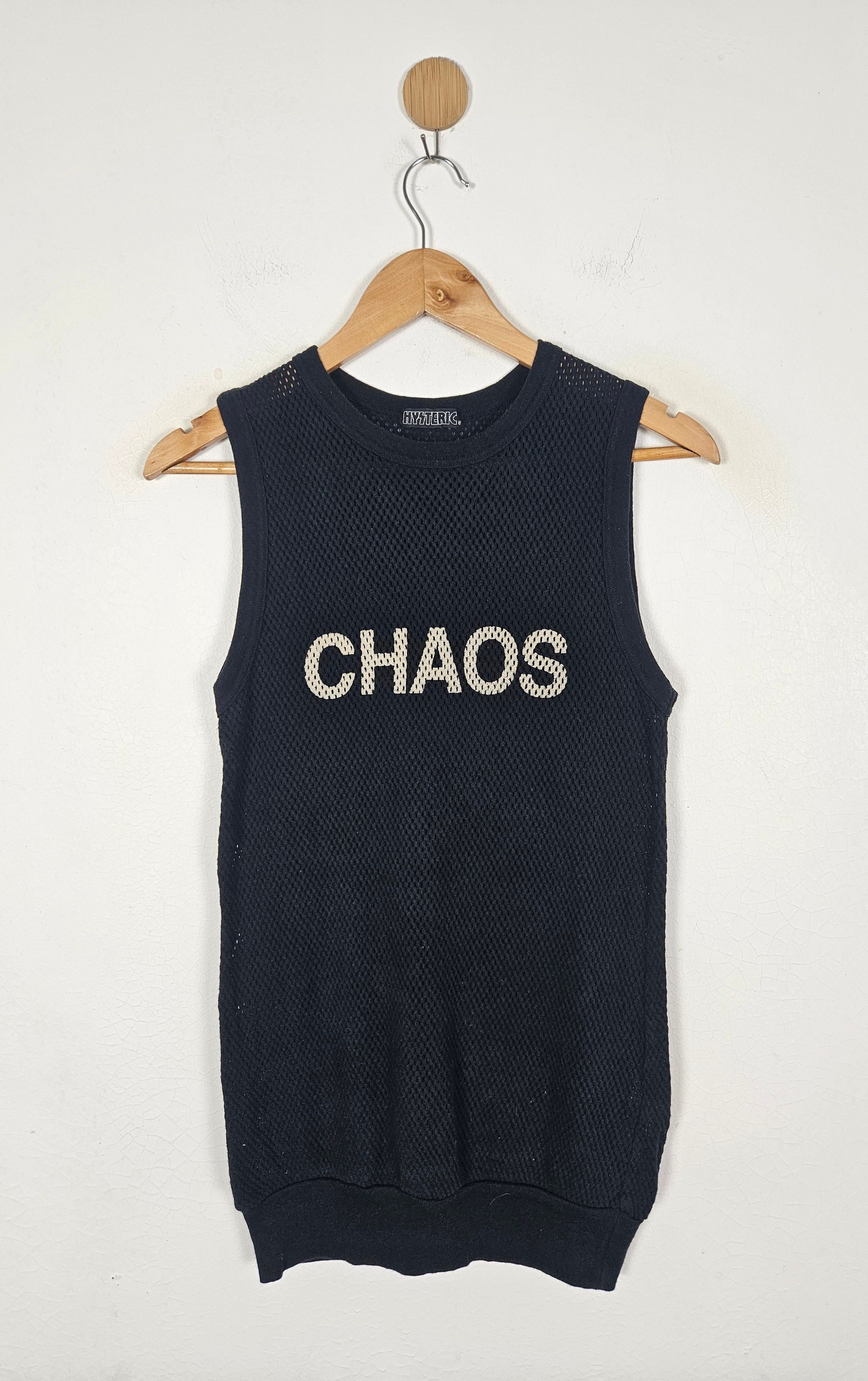 Hysteric Glamour 90’s Hysteric Glamour “CHAOS, BRINGER” Mesh/Fish Net Size S / US 4 / IT 40 - 1 Thumbnail