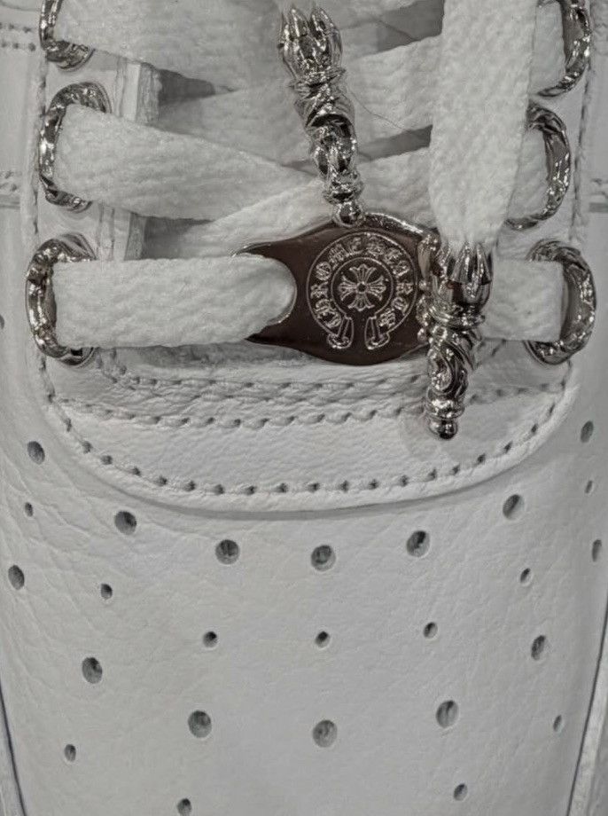 Chrome Hearts × NOCTA × Nike Chrome Hearts X Nocta Unreleased F&F Air Force 1 Size US 11.5 / EU 44-45 - 6 Thumbnail