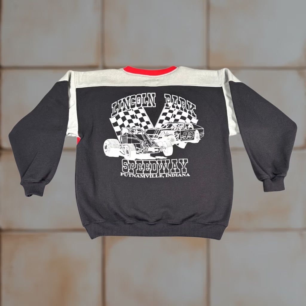 Jordache VINTAGE Jordache Sweater Mens Black Red 80s Crew Neck Long Sleeve Pullover Cotton Blend Sweatshirt Jacket Style Size US M / EU 48-50 / 2 - 1 Thumbnail