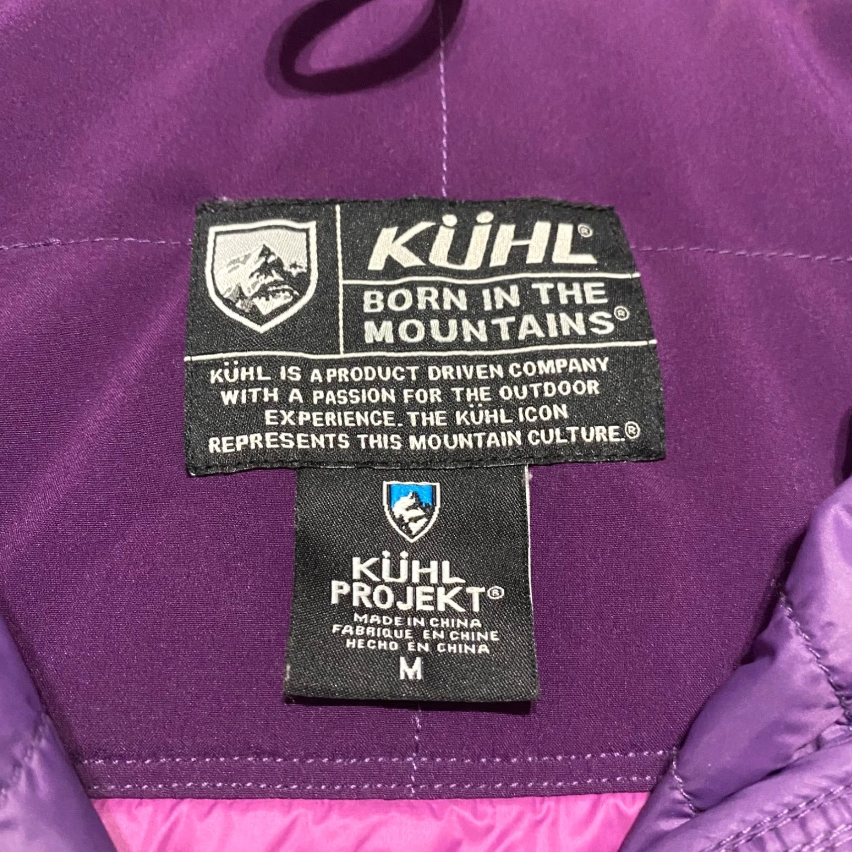 Vintage Kuhl Vest Womens Medium Purple Quilted Full Zip Pockets Bodywarmer Insulated Winter Fall Casual Mid-Length Size M / US 6-8 / IT 42-44 - 3 Thumbnail