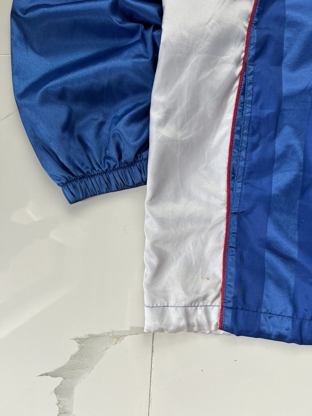 Nike × Vintage 90's NIKE TEAM RARE Y2K TRACK JACKET MULTISWOOSH LOGO Size US XL / EU 56 / 4 - 3 Thumbnail