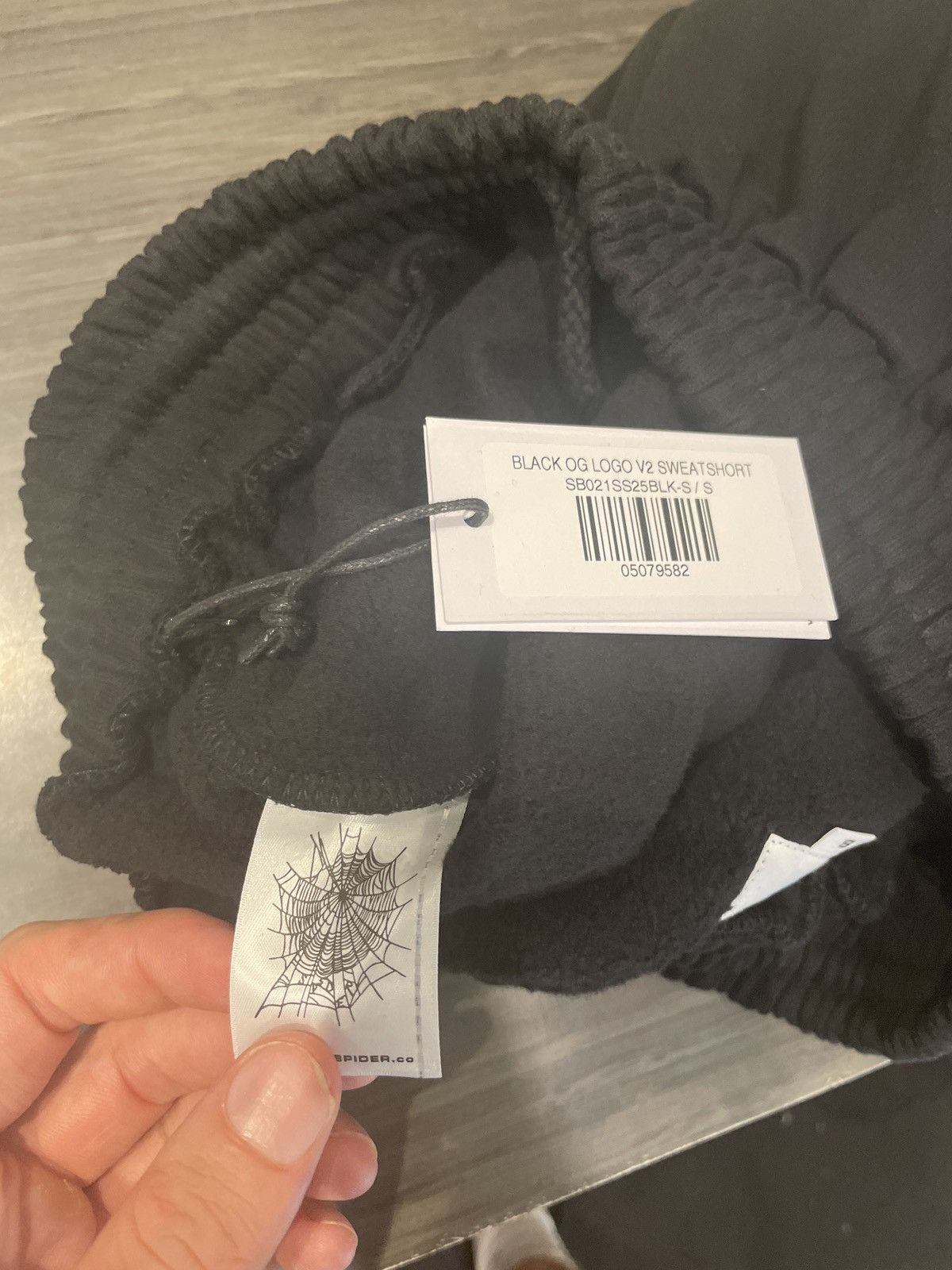 Sp5der Spider OG Web Phantom Shorts Black Size US 30 / EU 46 - 4 Thumbnail
