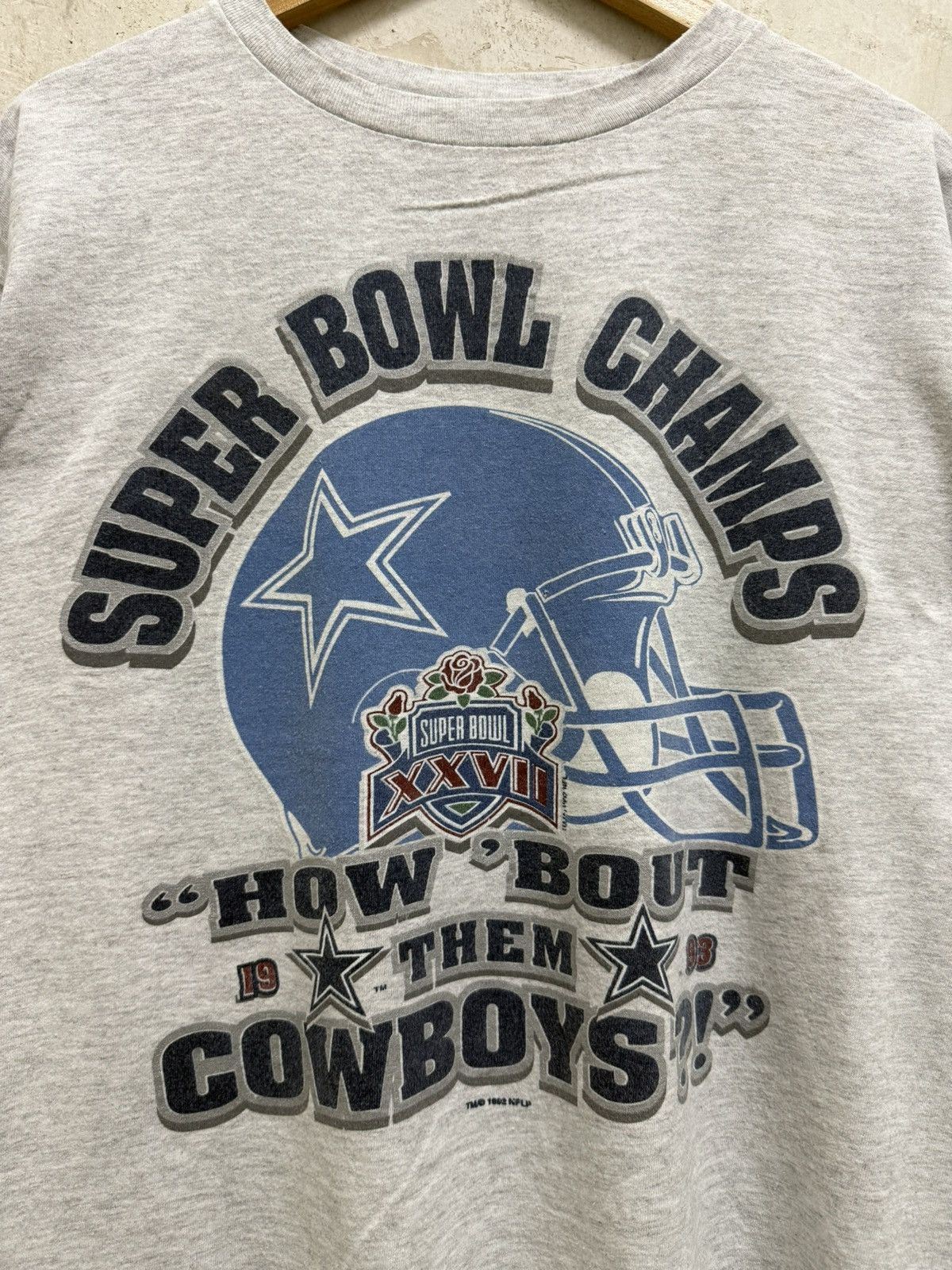 NFL Vintage 90's Dallas Cowboys American Football Salem Tshirt Size US L / EU 52-54 / 3 - 2 Thumbnail