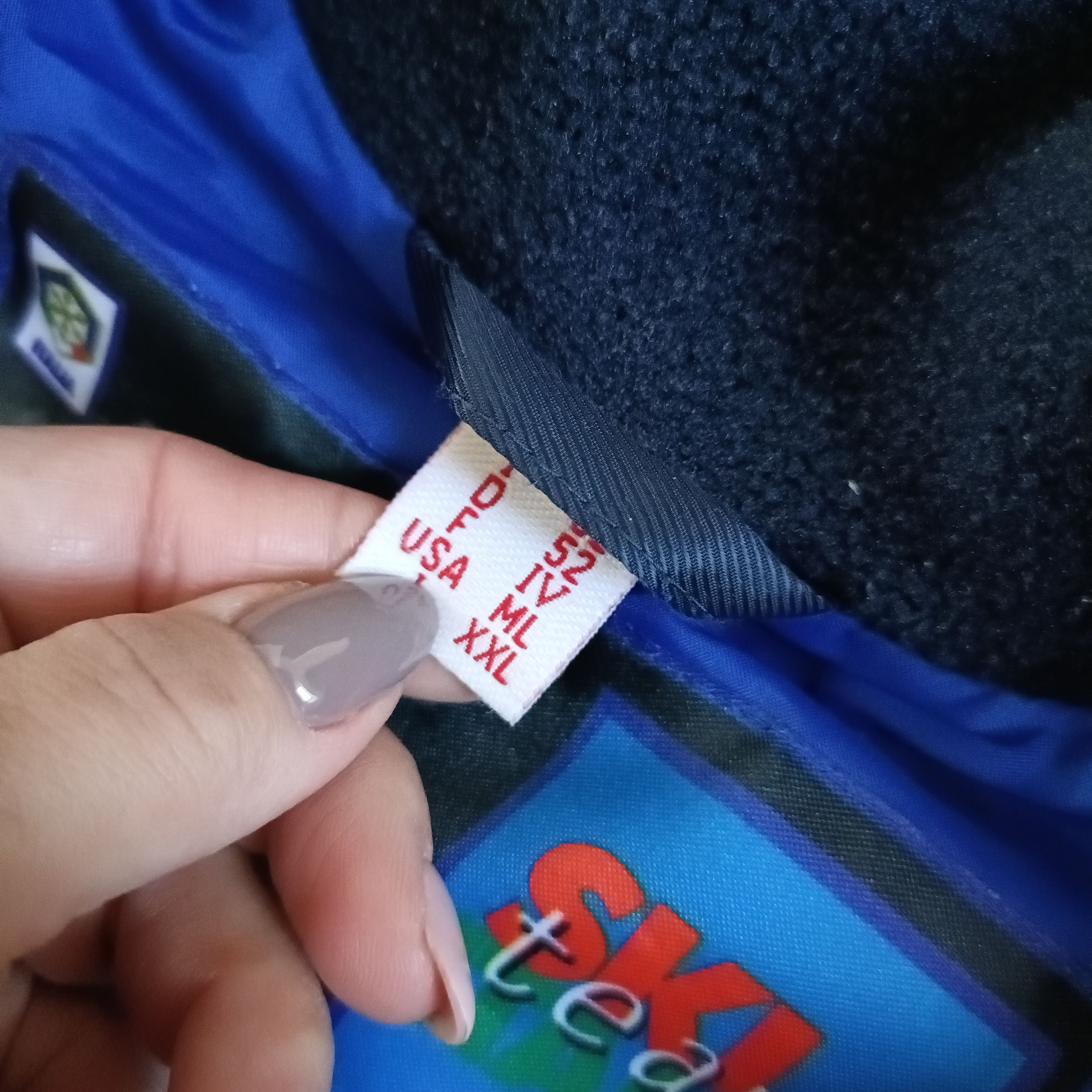 Fila × Vintage Men's Blue Full Zip Vest Gilet Ski Team Italia Italy ! Size US L / EU 52-54 / 3 - 6 Thumbnail