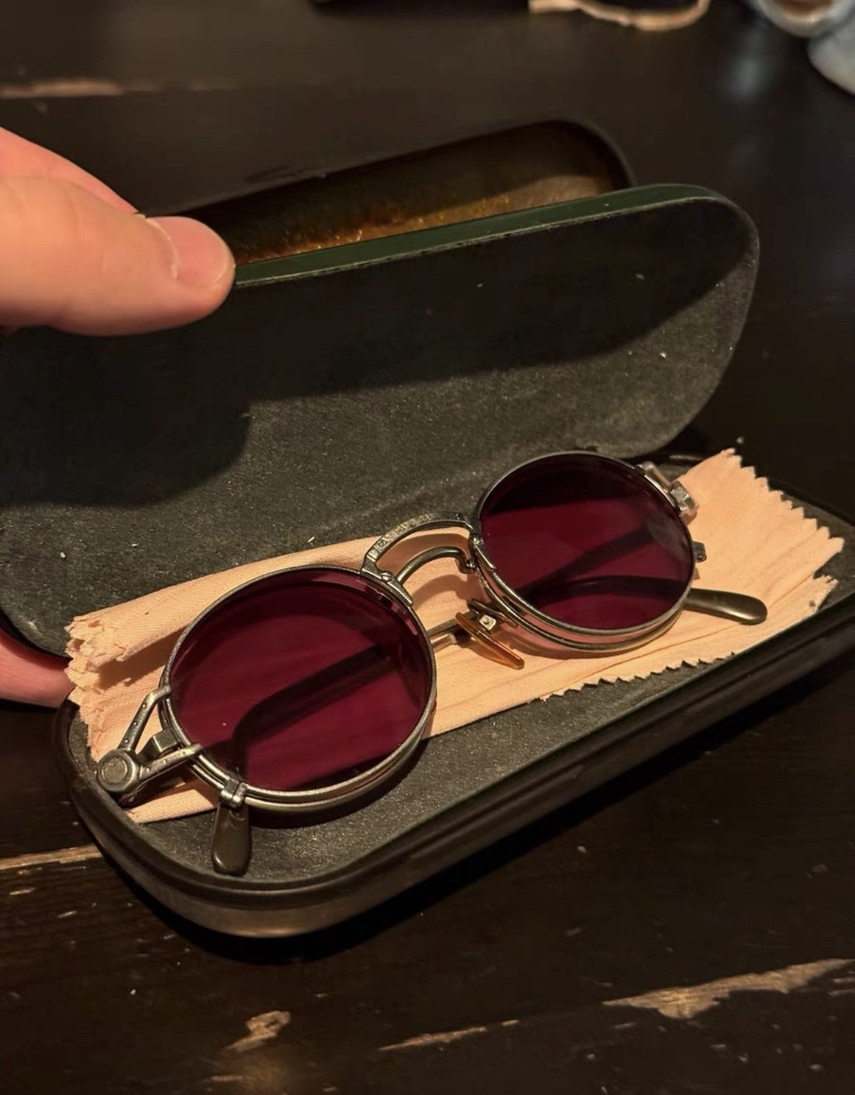 Jean Paul Gaultier Jean Paul Gaultier Magnetic detachable Sunglasses K24 Size ONE SIZE - 2 Thumbnail