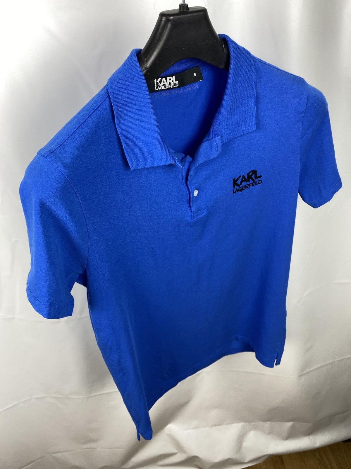 Karl Lagerfeld Karl Lagerfeld Men Polo Tee Stretch Cotton Logo Graffity S Size US S / EU 44-46 / 1 - 4 Thumbnail